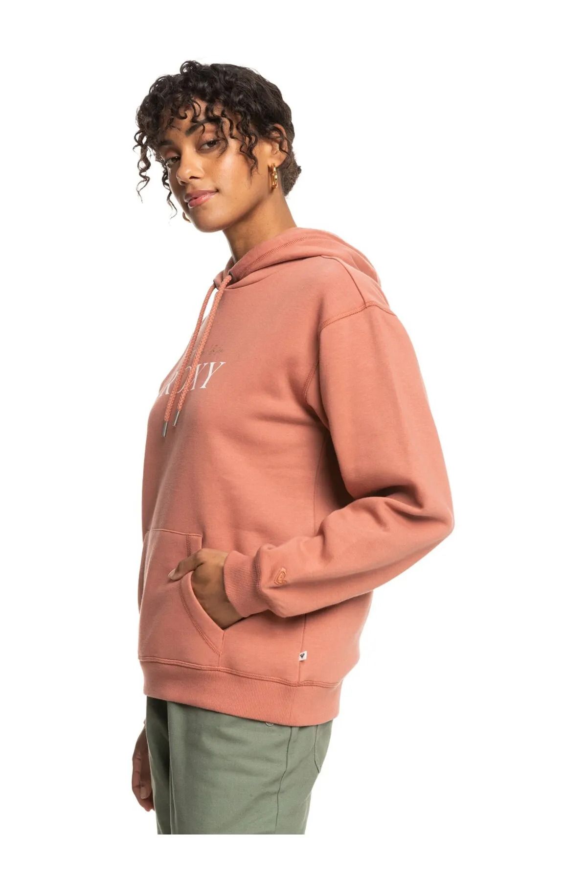 Roxy Surf Stoked Hoodie Brushed Kad n Giyim