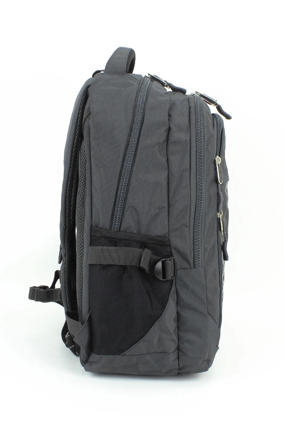 کوله پشتی زنانه خاکستری DC MELIUN | 6592-088 اورجینال - تصویر 6