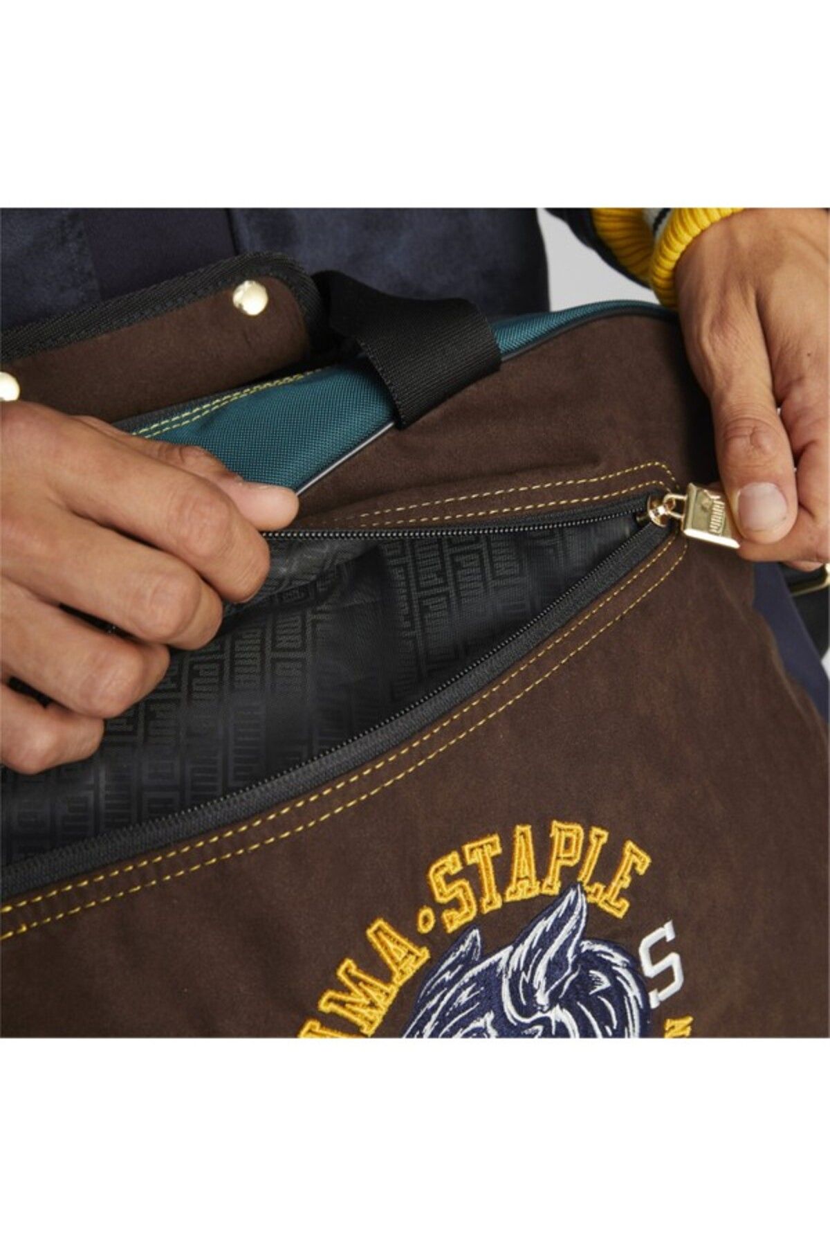Puma gym bag brown store