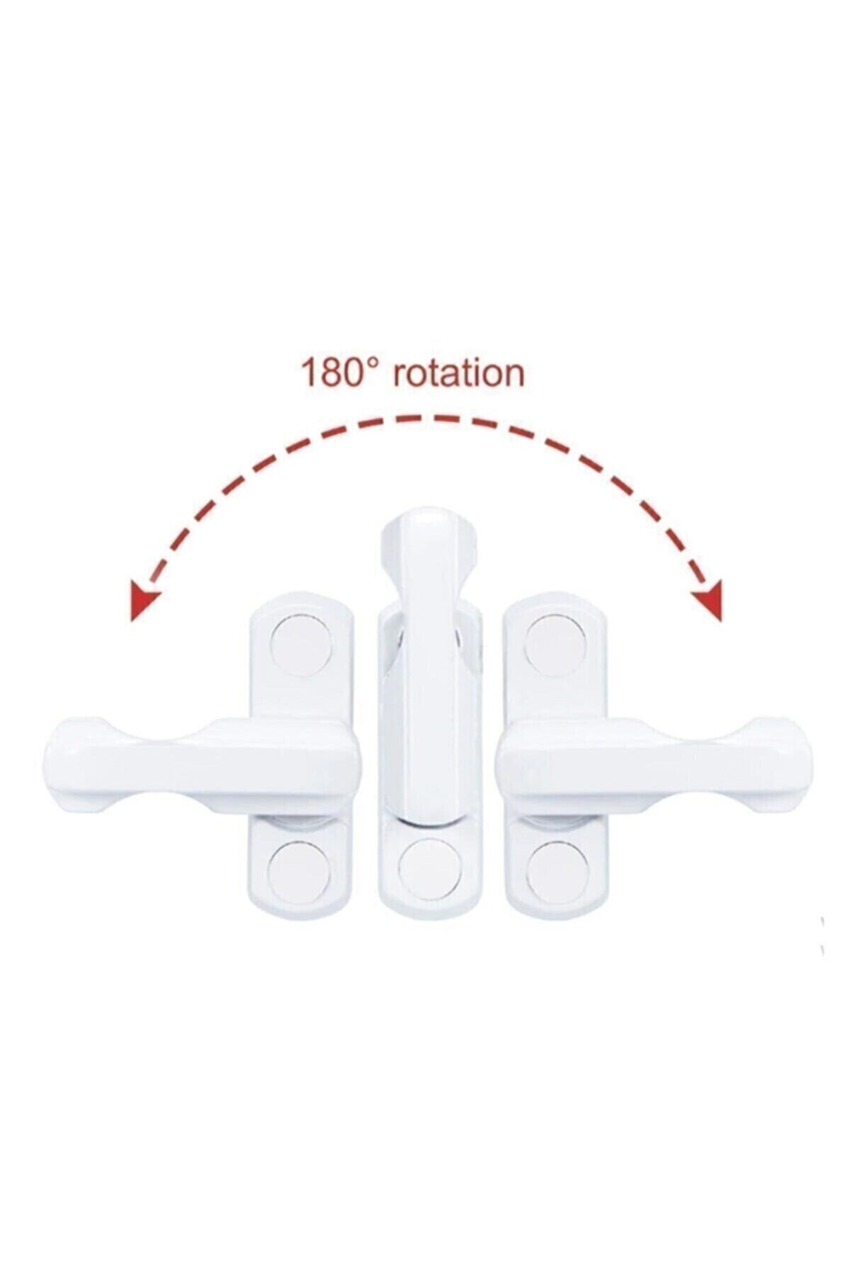 WAPPA Pvc Pimapen Window Glass Balcony Door Safe Security Lock Trendyol