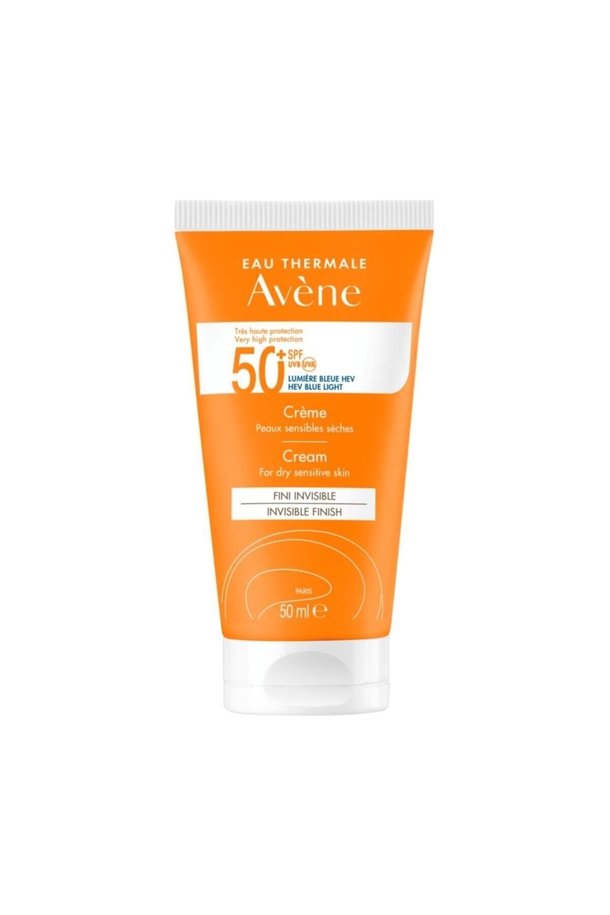 کرم ضد آفتاب با فاکتور حفاظتی بسیار بالا برای پوست خشک صورت و گردن 50 میلی لیتر Avene