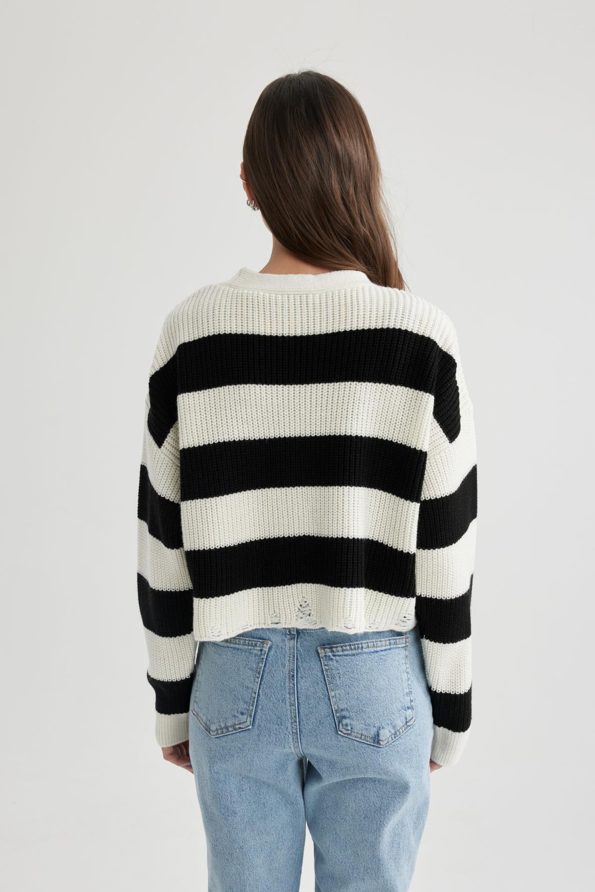 ژاکت زنانه دفاکتو | C2050AX24SP Defacto - Image 6