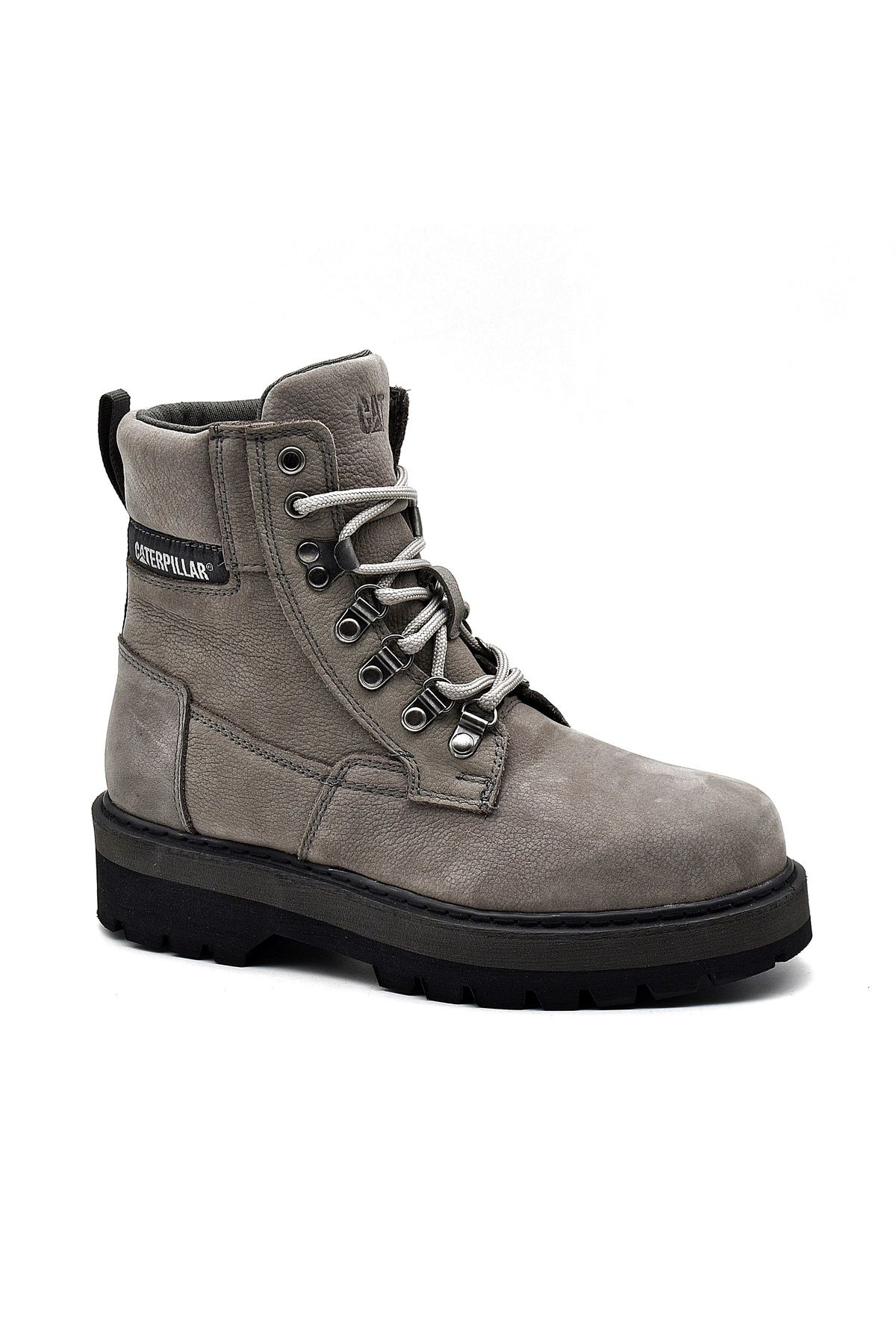 Caterpillar Ankle Boots Gray Block Trendyol