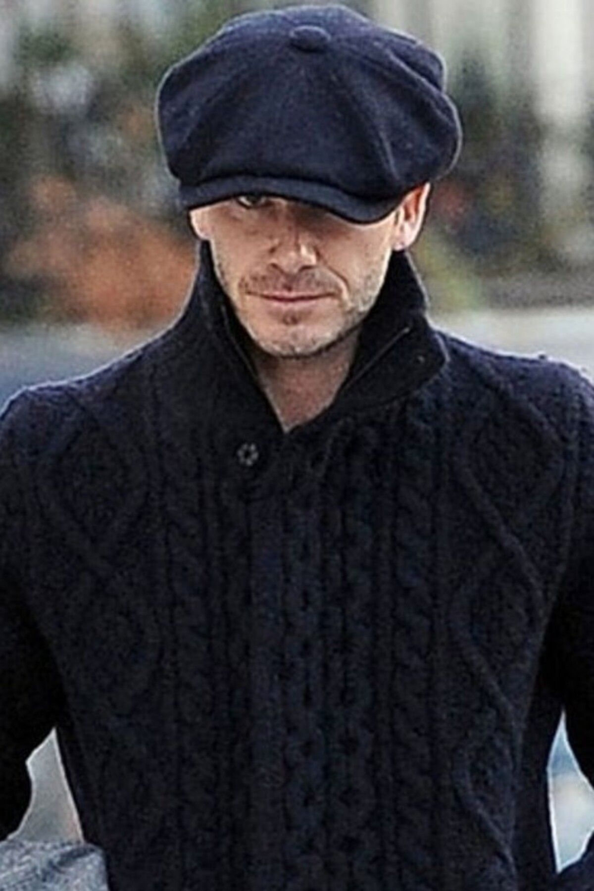 Siyah Erkek Kasket Baretta Beckham Peaky Blinders Şapka Cp231