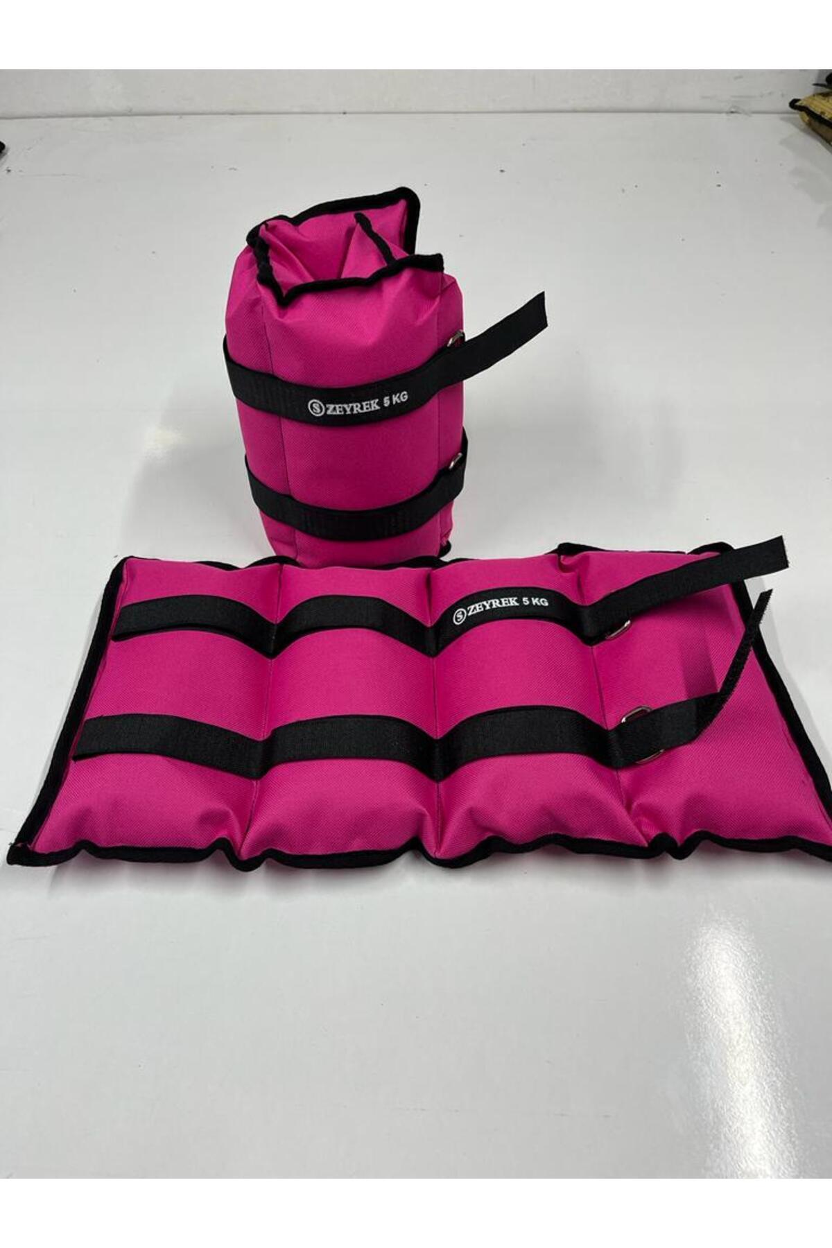 S ZEYREK 5kg×2 Adet Toplam 10 Kg El Ayak Bilek Kas Güçlendiriçi Ağırlık Seti Kum Ağırlık Torbası