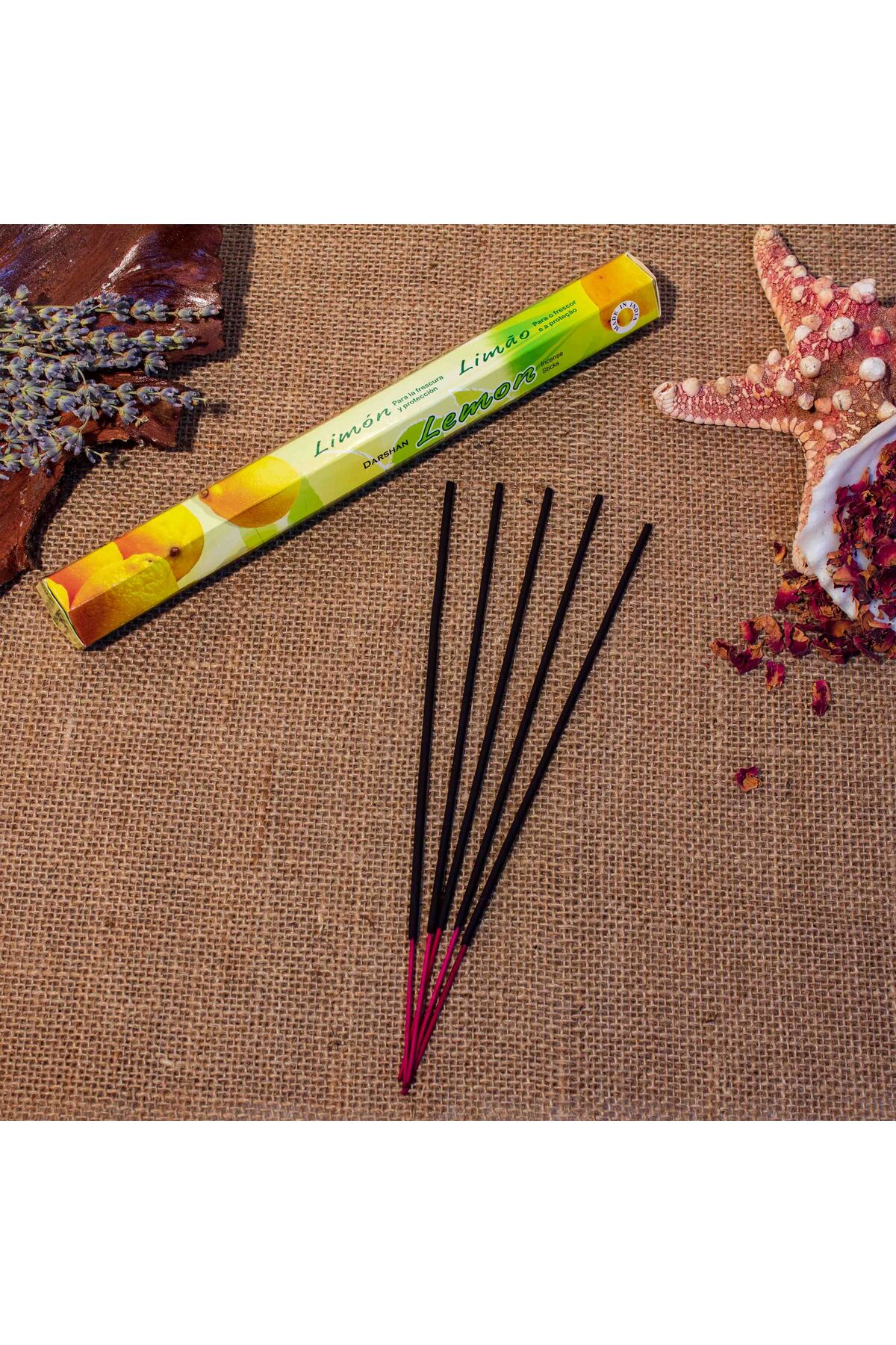 Darshan Lemon Hexa 20 Pcs Stick Incense