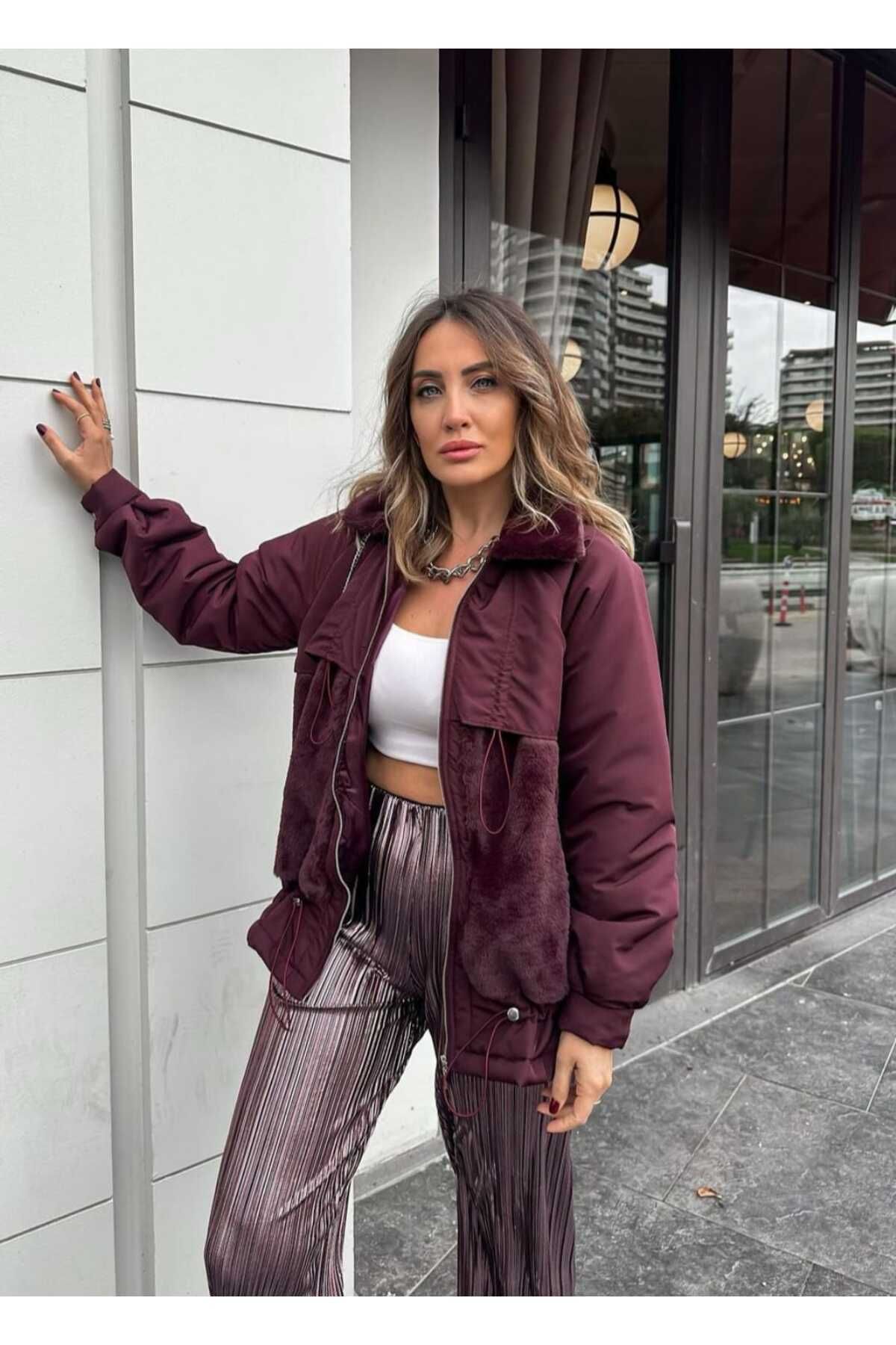 Claret velvet new arrivals coat