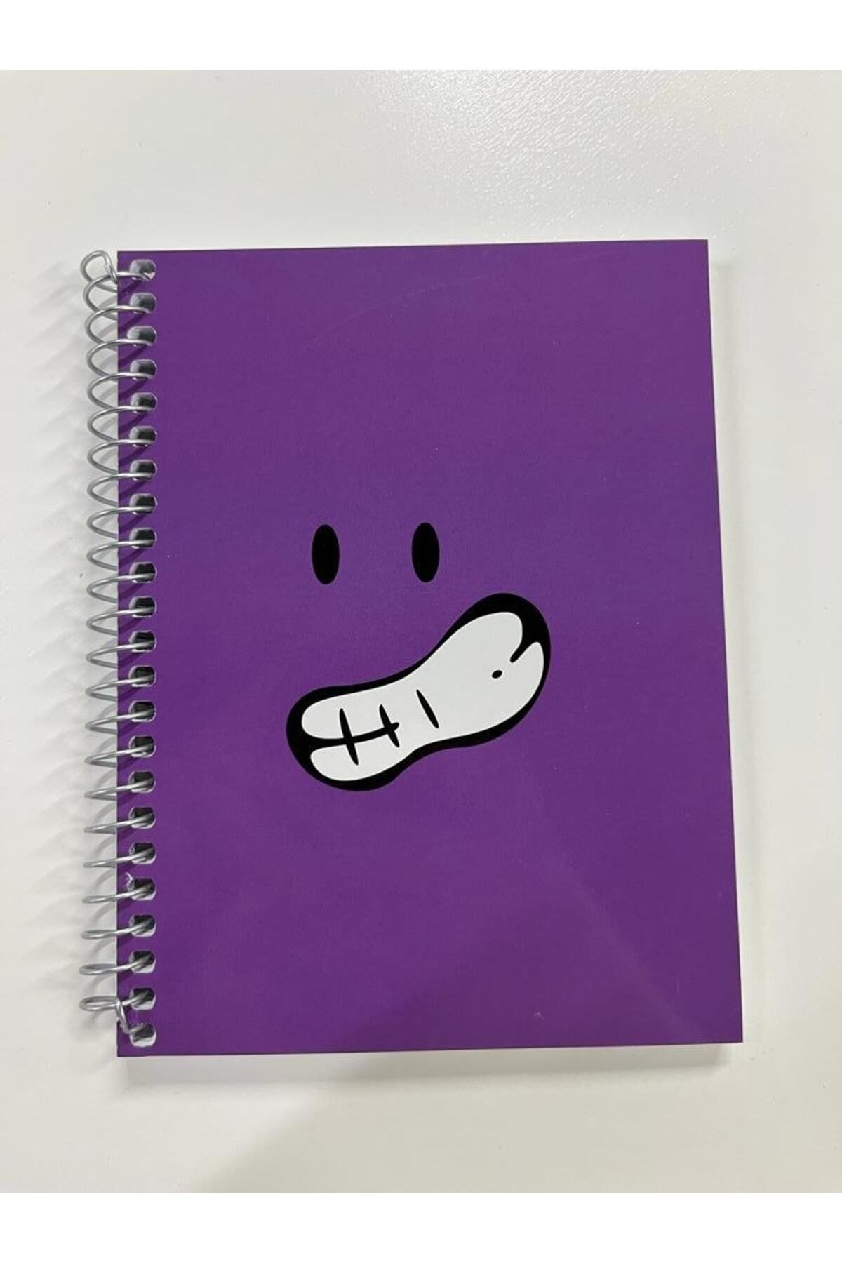 Mynote-Smiley Notepad 12pcs A6 80ypStriped 4