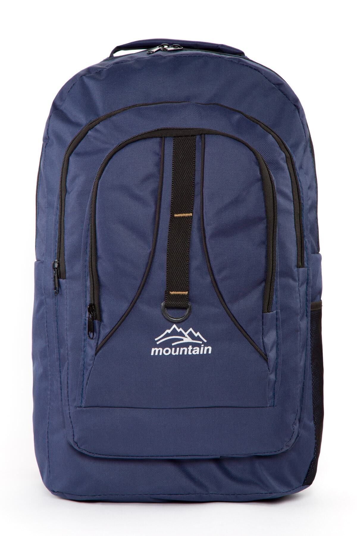 Dark best sale blue backpack