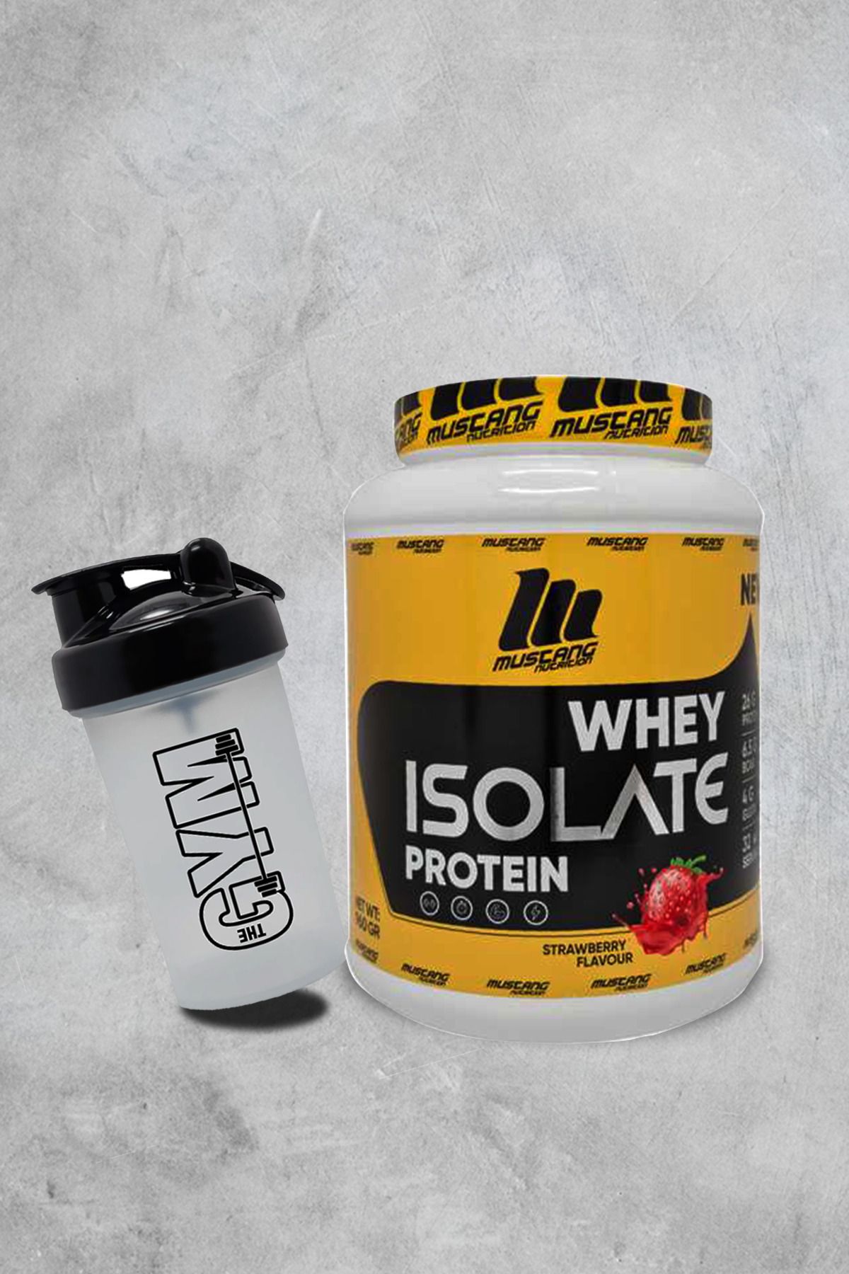 Mustang Nutrition Whey İsolate Protein 960 Gr Çilek
