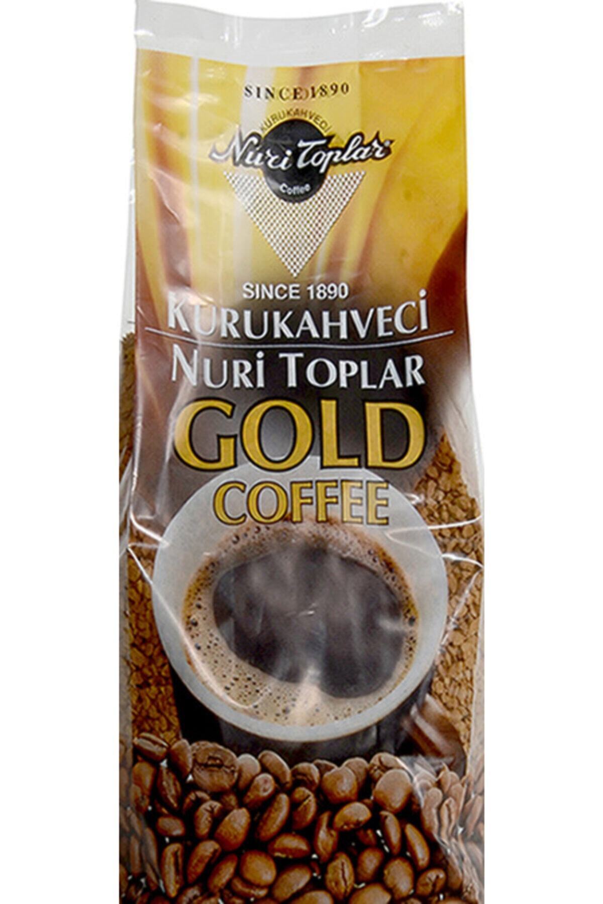 kurukahveci nuri toplar Gold Kahve 100 Gr.'lık 4 Adet(AHŞAP ÖLÇEK KAŞIK ...