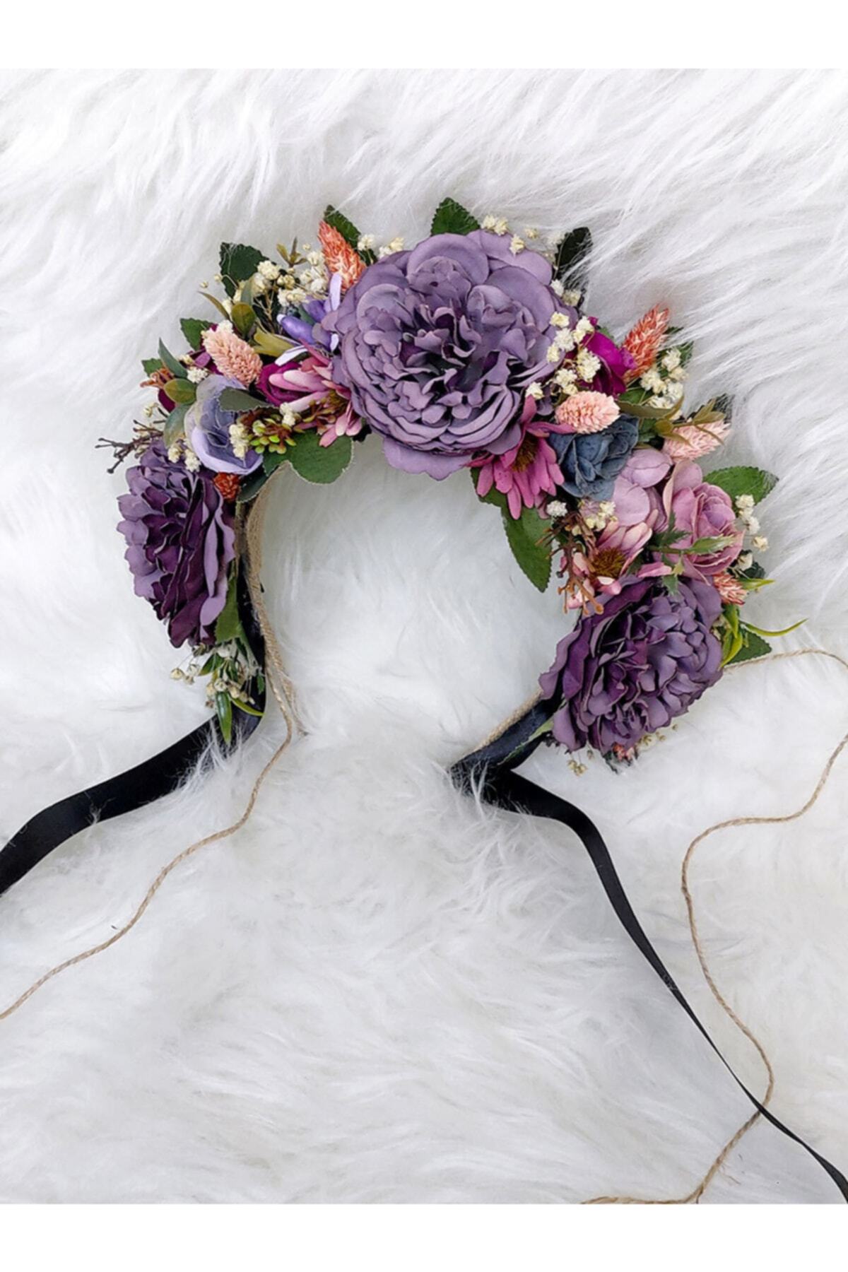 htk butik Anne Bebek Seti Lohusa Seti Lohusa Terlik Lohusa Tacı Bebek Tacı fotoğrafı 7 (önizleme)