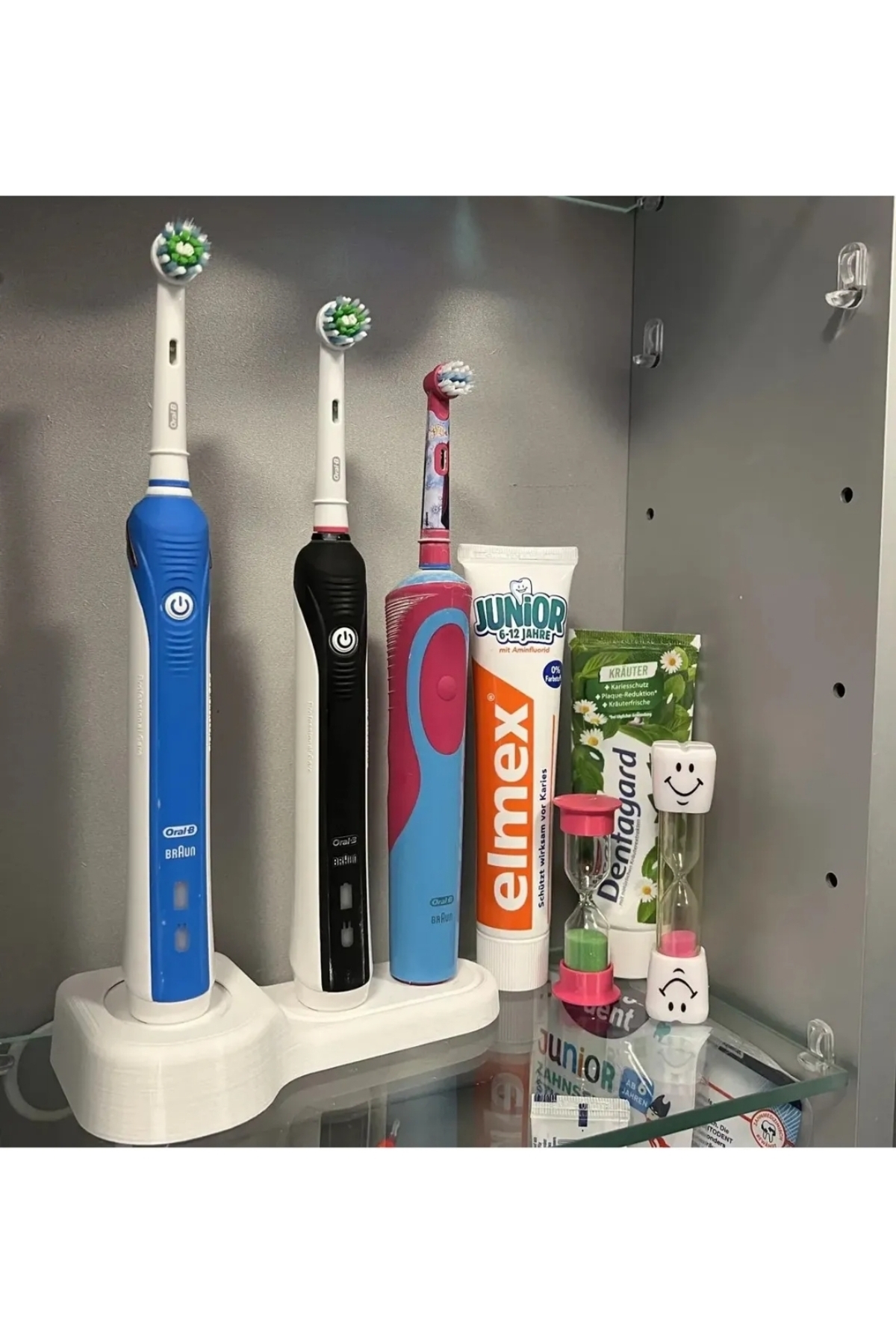 Oral-B Rechargeable Toothbrush Stand with 2 Slots (Cessnova)