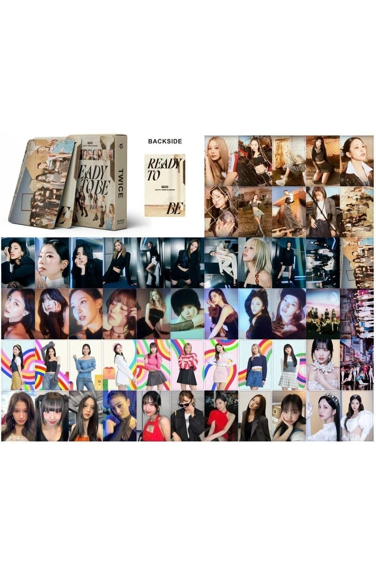 Kpop Dünyasi-TWICE '' Ready to be '' Double Sided Printed Lomo Card Set 2
