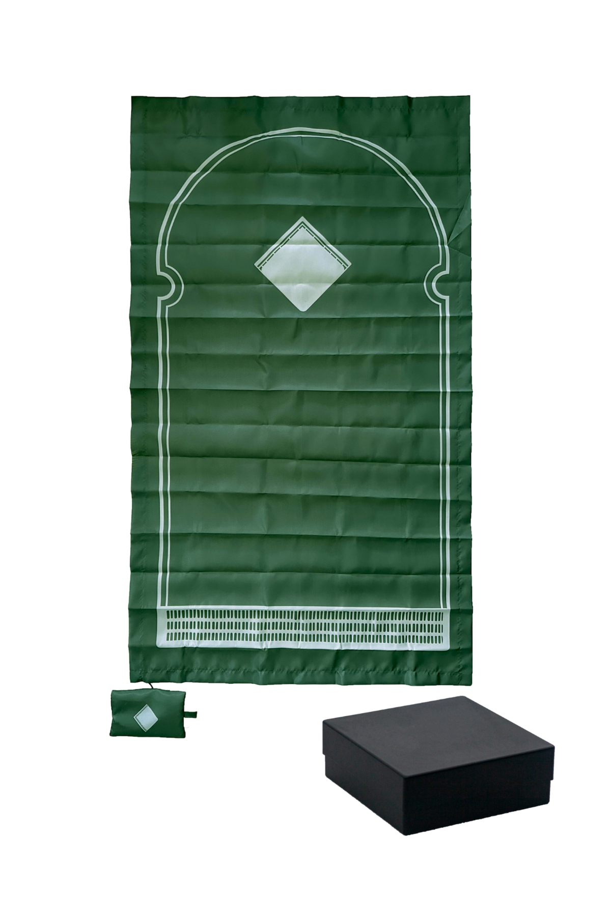 Foldable Prayer Sheet, Travel Prayer Sheet, Satin Fabric with Special Box