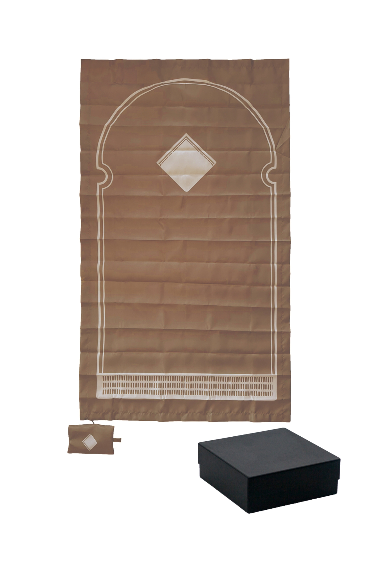 Foldable Prayer Sheet, Travel Prayer Sheet, Satin Fabric with Special Box
