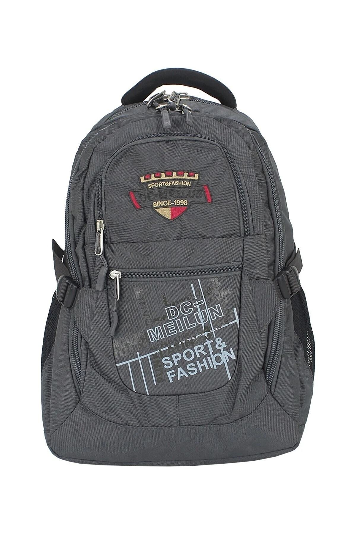 کوله پشتی زنانه خاکستری DC MELIUN | 6592-088 اورجینال - تصویر 2