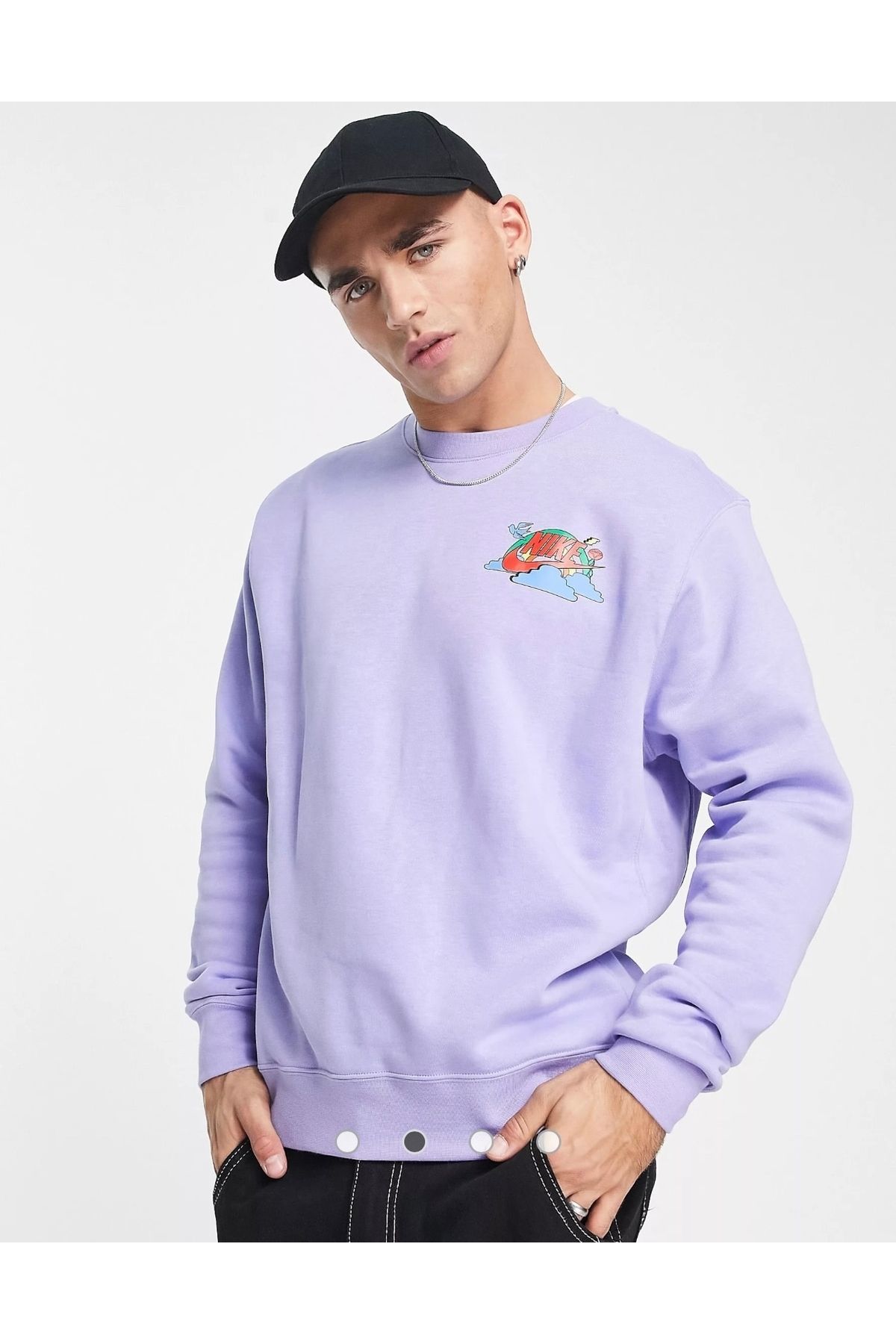 Nike sport distort fleece crew online