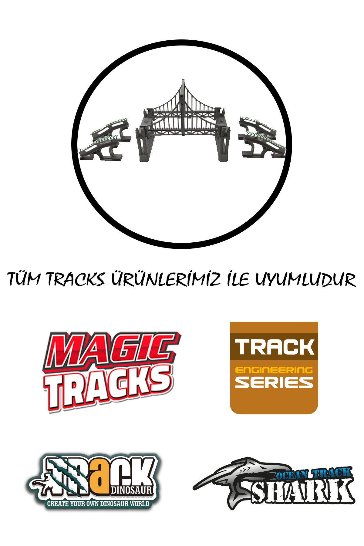 لوازم جانبی مجیک ترکز قابل استفاده برای پل، تونل سنگی، توپ سنگی و تمامی محصولات ترکز