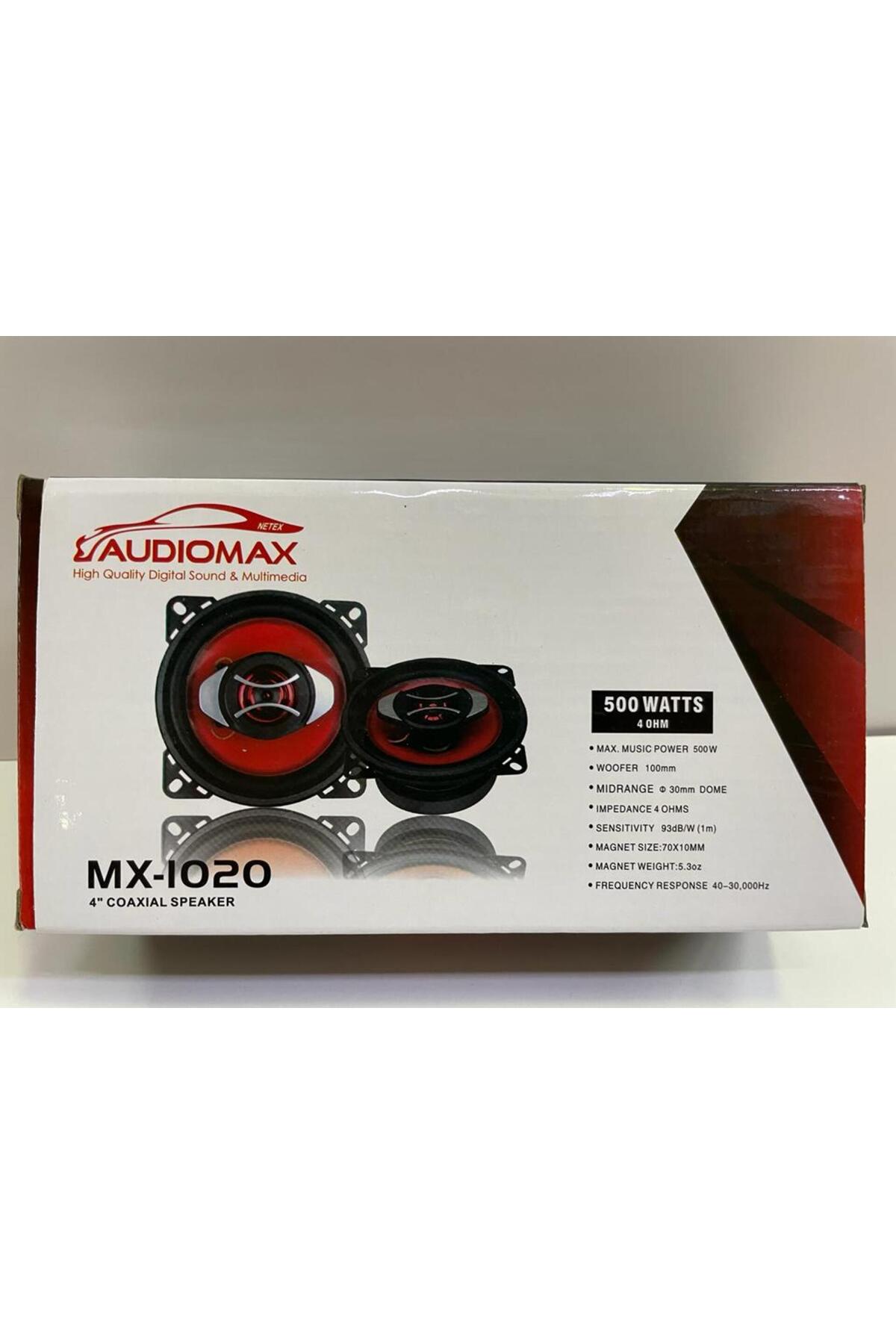 AUDİOMAX MX-1020 10 CM HOPARLÖR 500 WATT MAXİMUM POWER ÇİFT FİYATIDIR