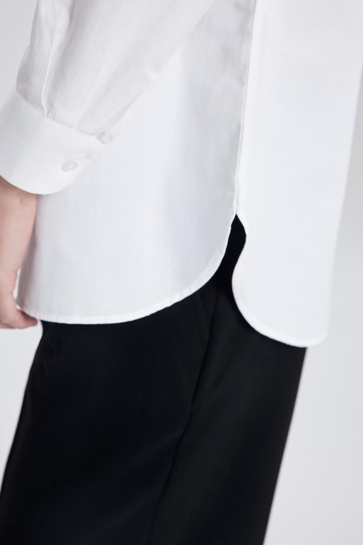 DeFacto-Relax Fit Poplin hosszú ujjú ing tunika B8314ax24sp 6