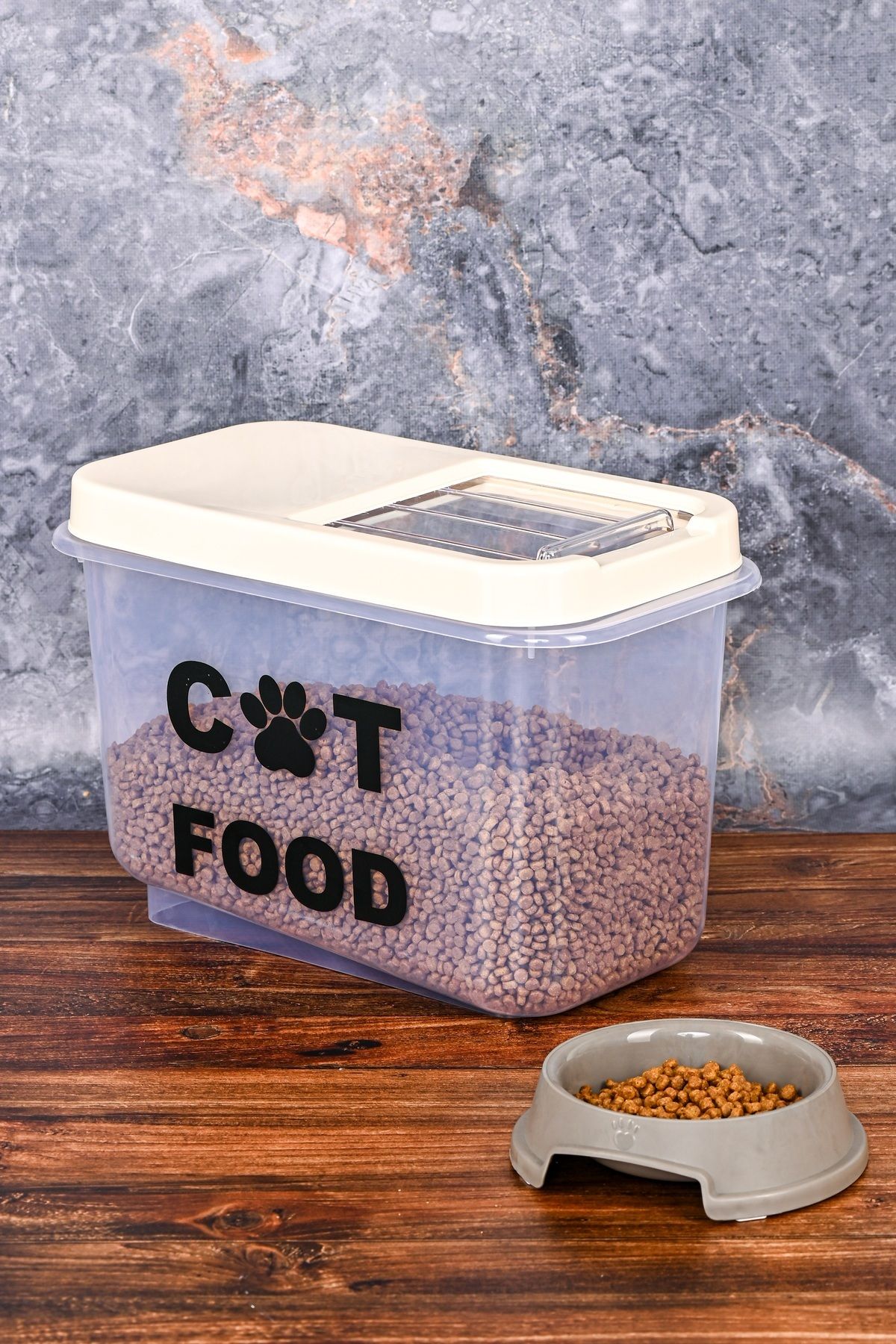Cat food container cheap