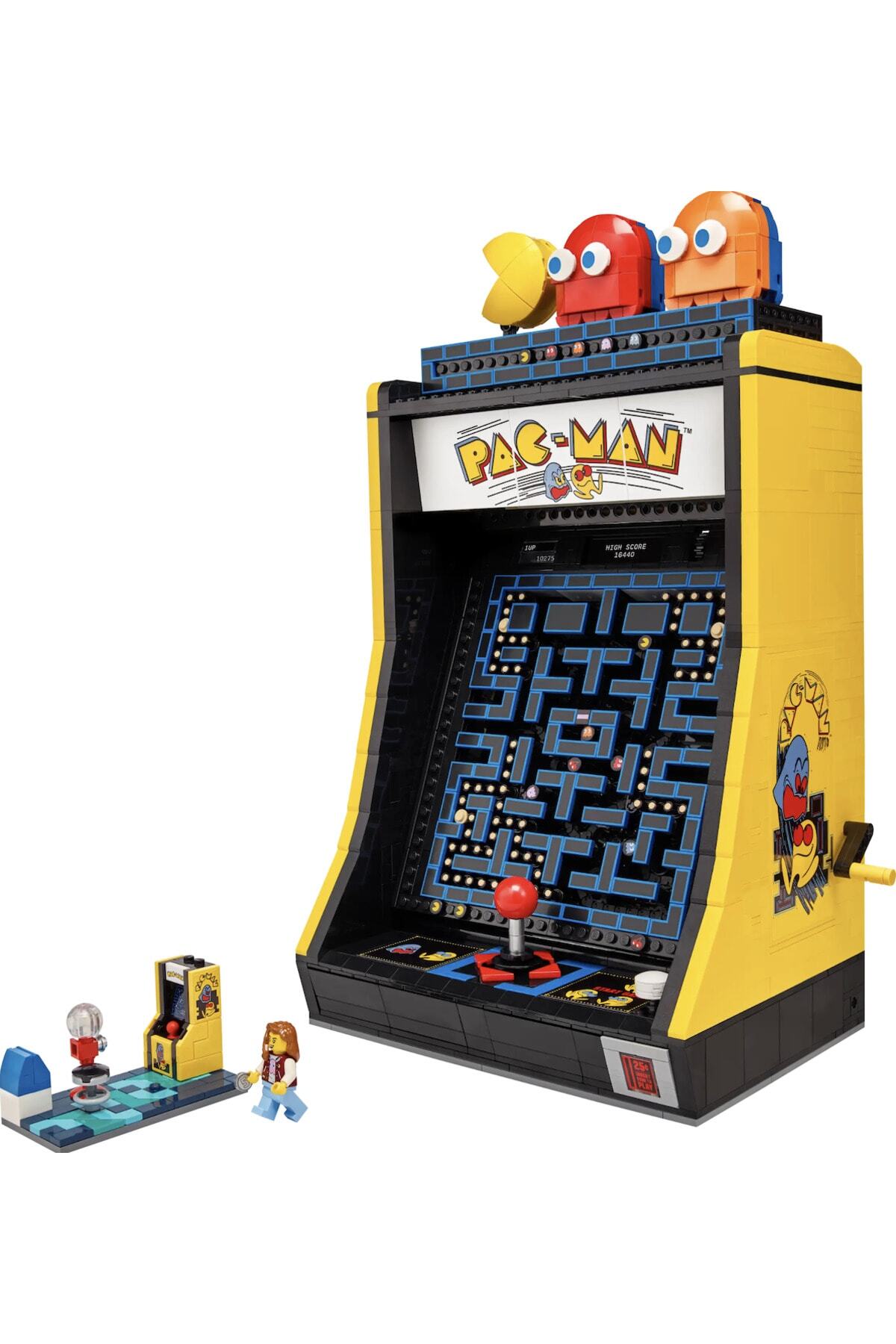 Jeu De Construction Borne D'arcade Pac-Man – 2651 Pièces, Nostalgie Années 80