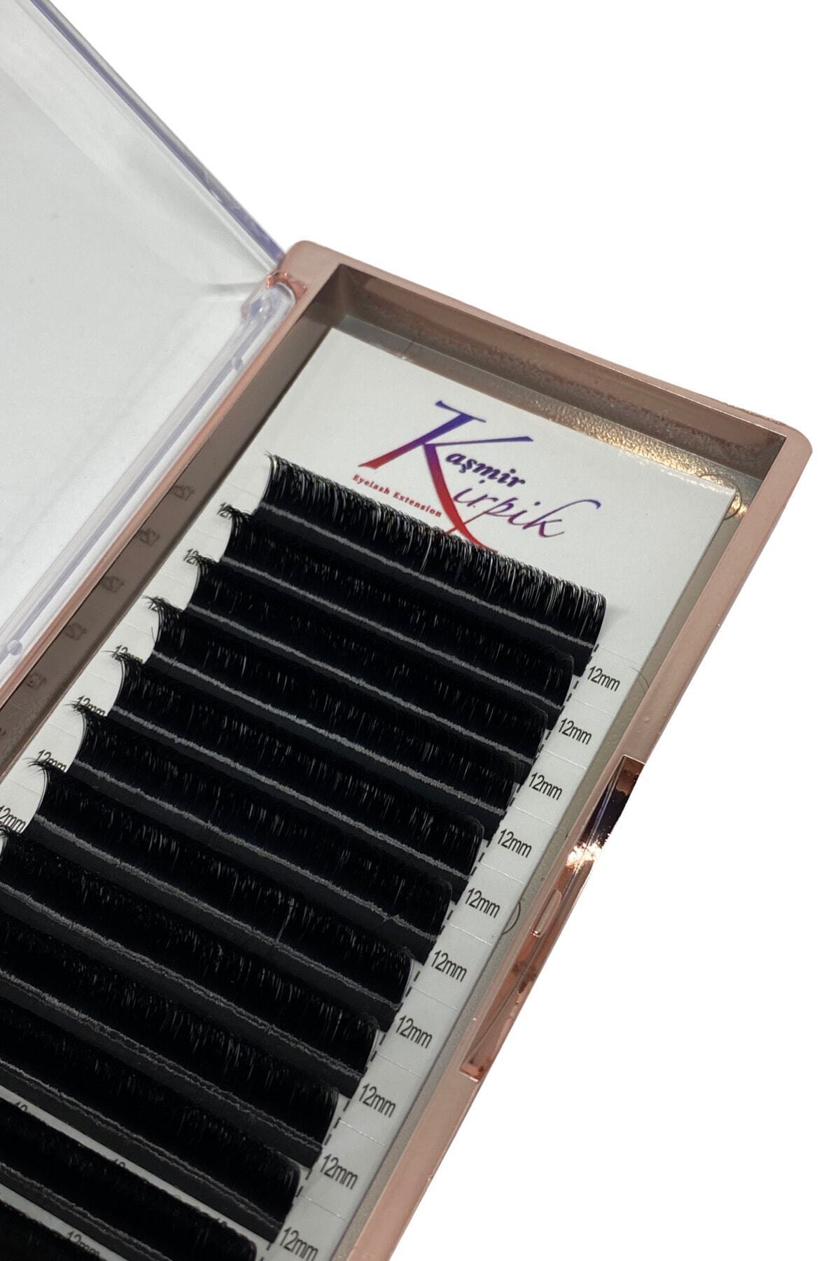 مژه مصنوعی   KAŞMİR KİRPİK | 12mmDmix اورجینال - تصویر 2
