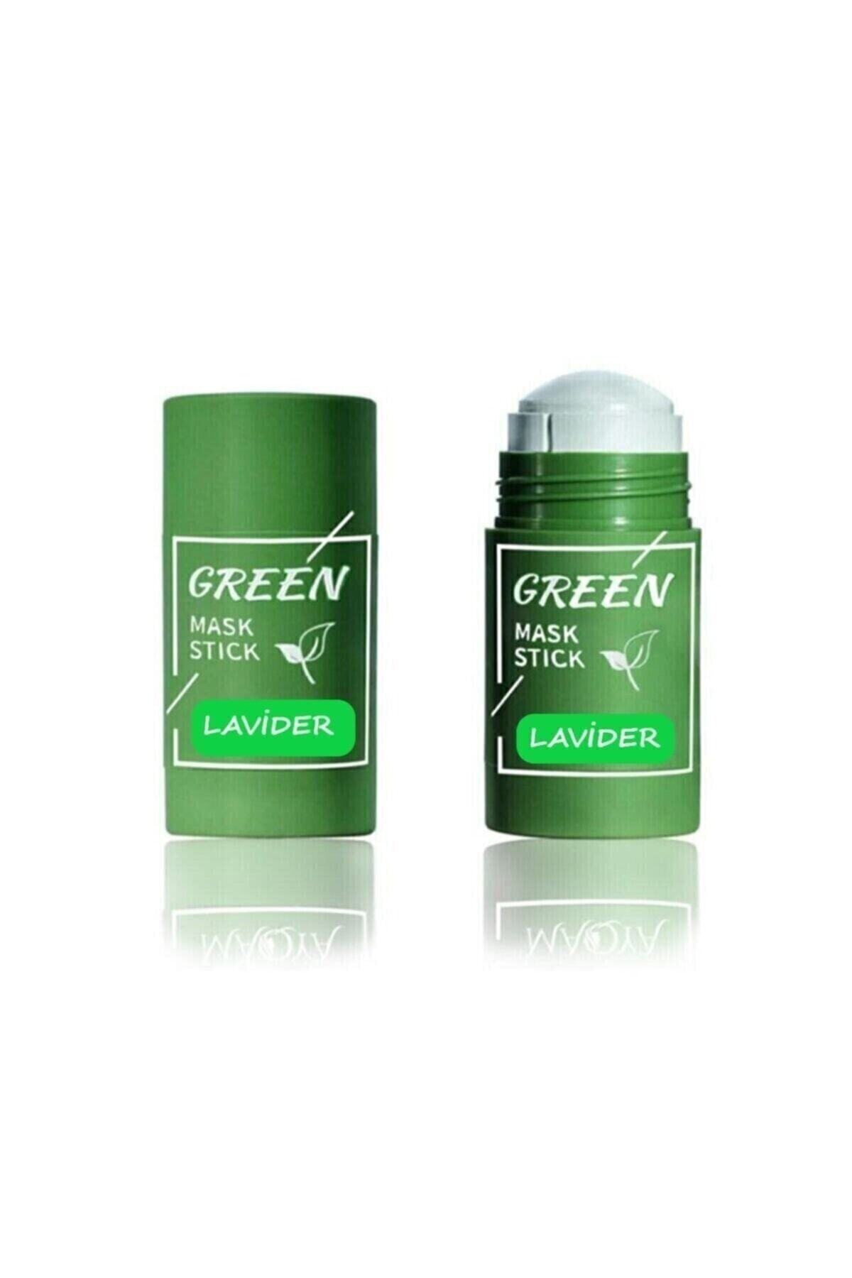 Green Stick Maske Yeşil Çay Özlü Siyah Nokta Maskesi 2'li Komedon Temizleyicisi — Lavider-0079 — تصویر 3 از 4