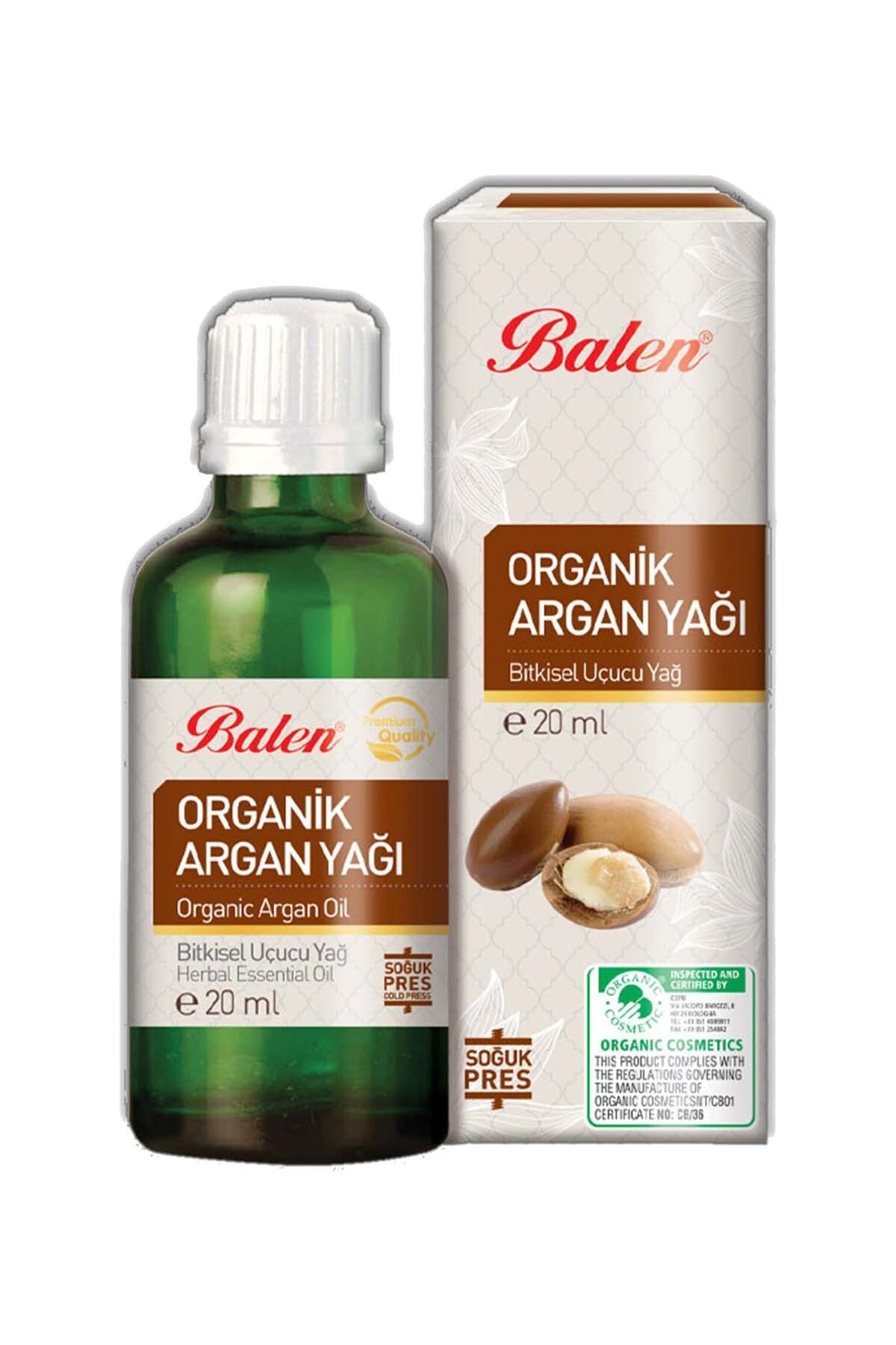 پرس سرد روغن آرگان ارگانیک 4 x 20 میلی لیتر Balen