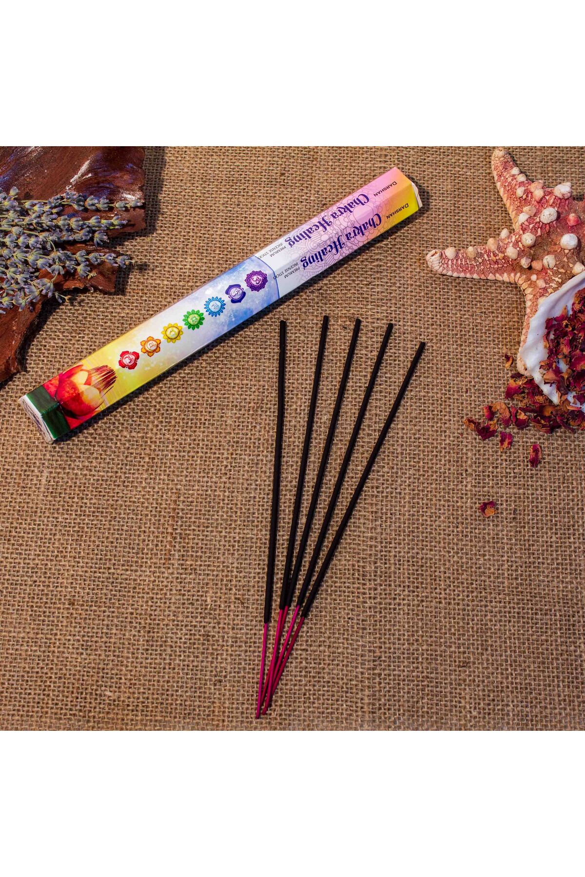 Darshan Chakra Healing Hexa 20 Pcs Stick Incense