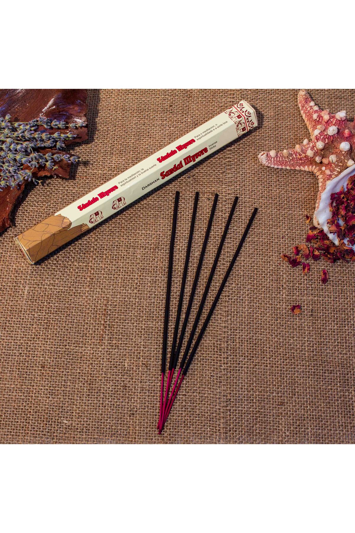 Darshan Sandal Mysore Hexa 20 Pcs Stick Incense