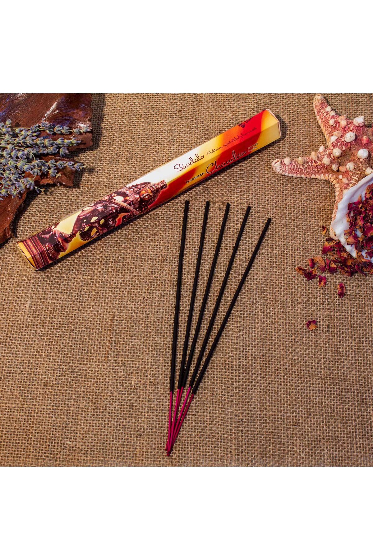 Darshan Chandan Hexa 20 Pcs Stick Incense