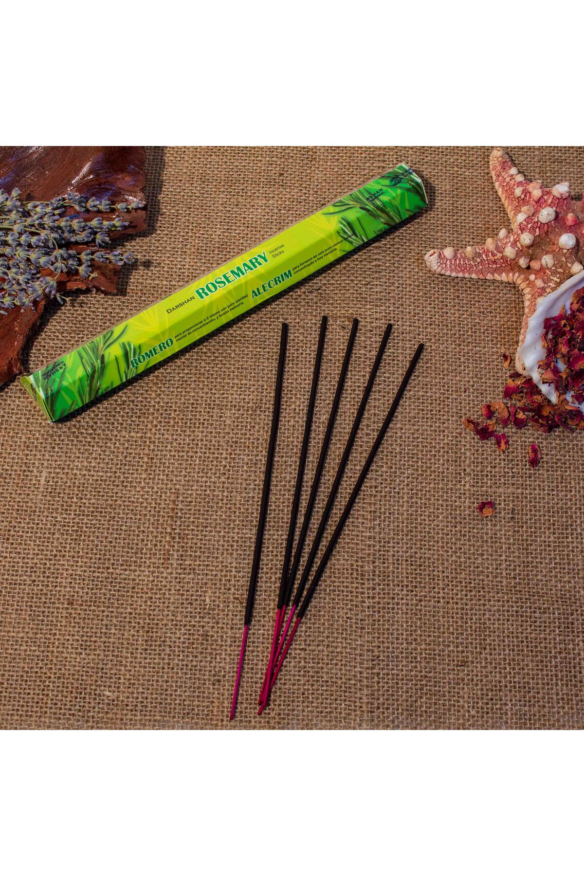 Darshan Rosemary Hexa 20 Pcs Stick Incense