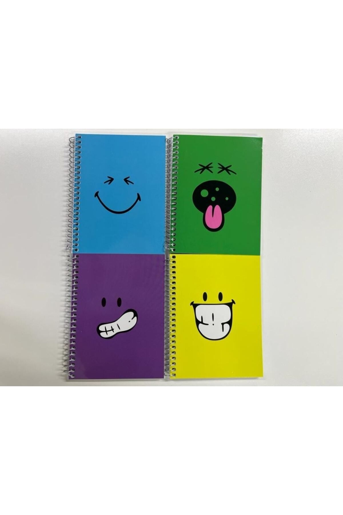 Mynote-Smiley Notebook A6 80ypStriped 3