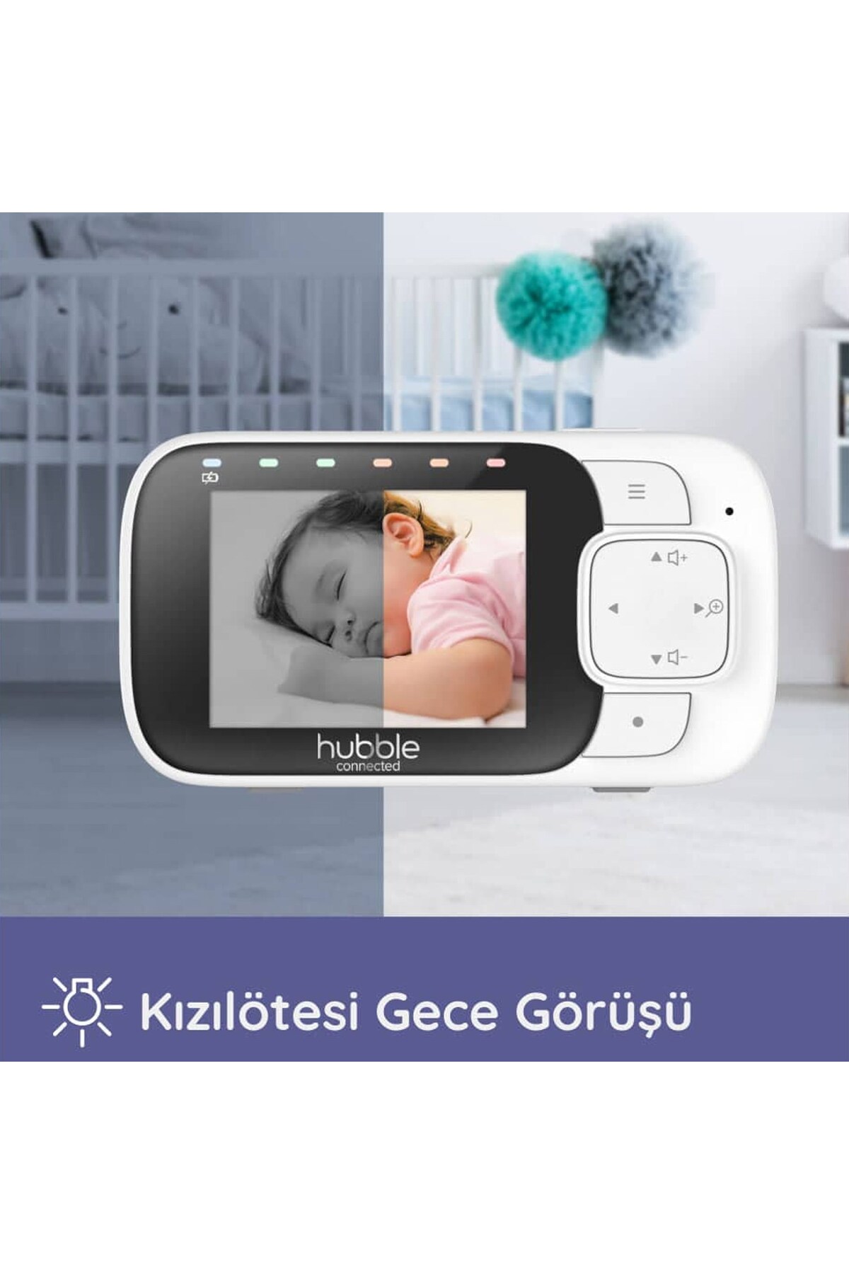 Genel Markalar Hubble Hbl10 2.8 Inç Dijital Ekranlı Bebek Kamerası fotoğrafı 5 (önizleme)