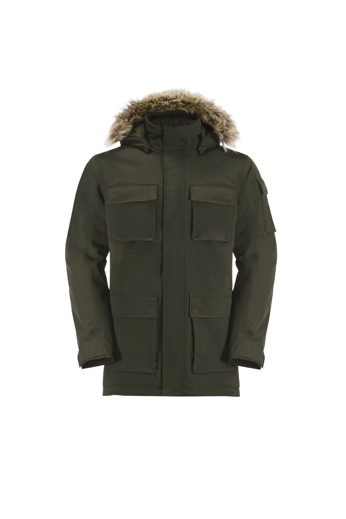 Jack wolfskin glacier canyon parka top night blue