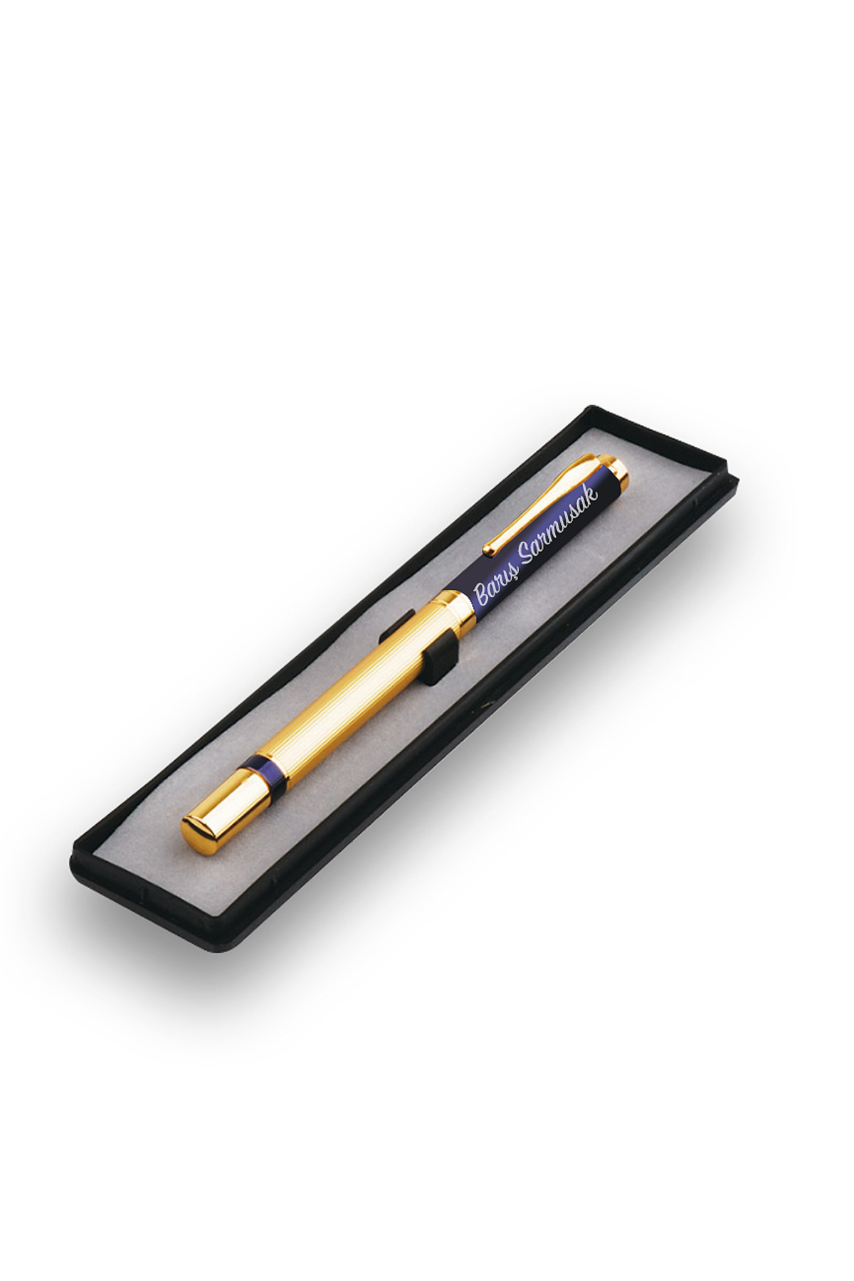 Meyart Isme Özel Roller Tükenmez Kalem Gold Detaylı Özel Kutulu/tüm Özel Günler Için