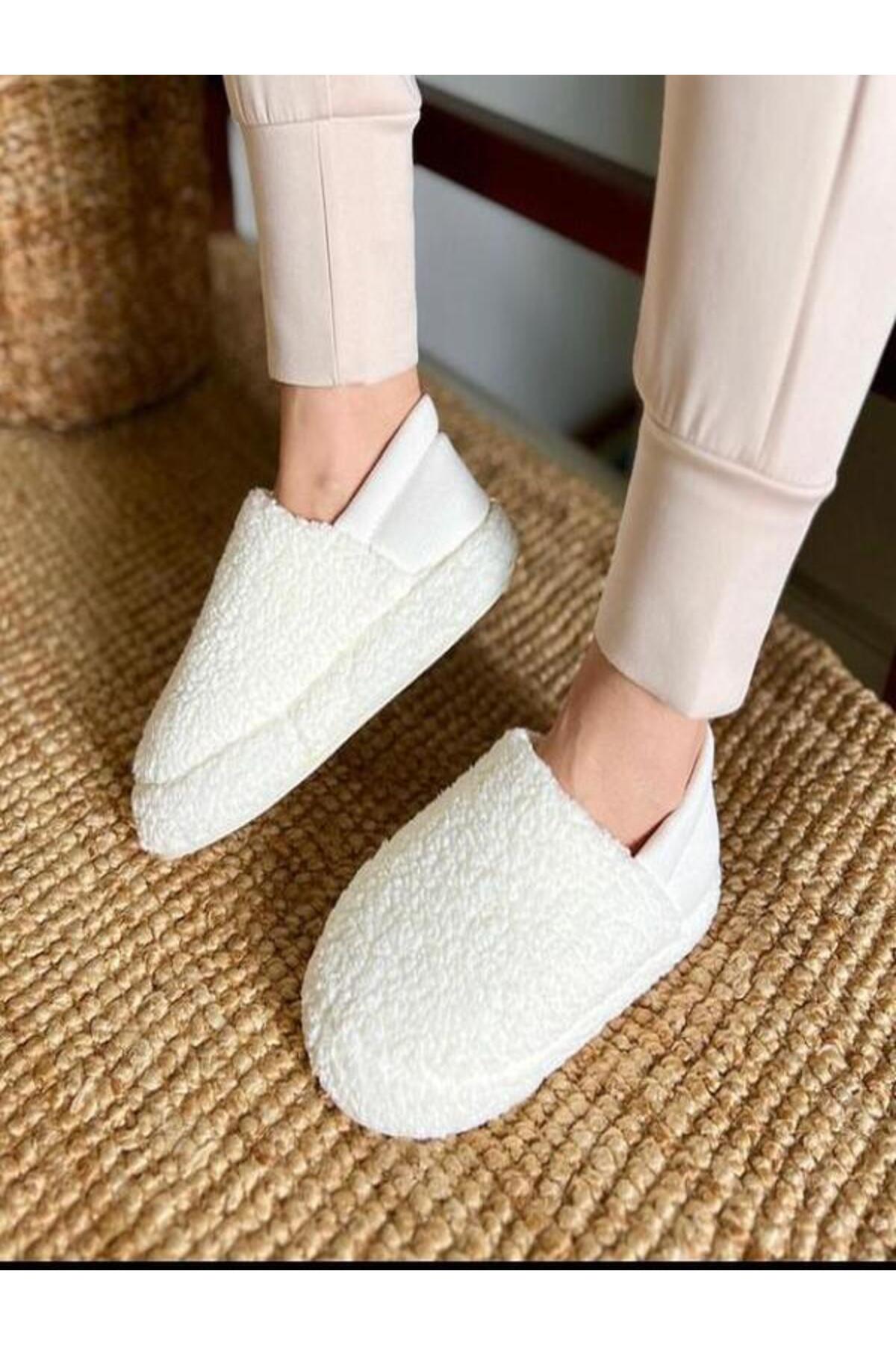  کفش‌های خانگی الاستیک Ecru زنانه