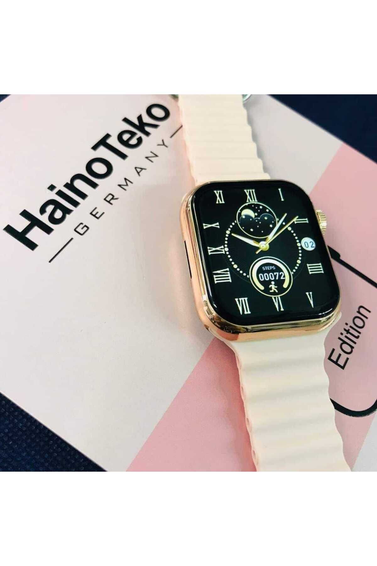 Haino Teko G9 Mini Rose Gold Bileklik Hediyeli Amoled Ekran 41MM Kadın Akıllı Saat