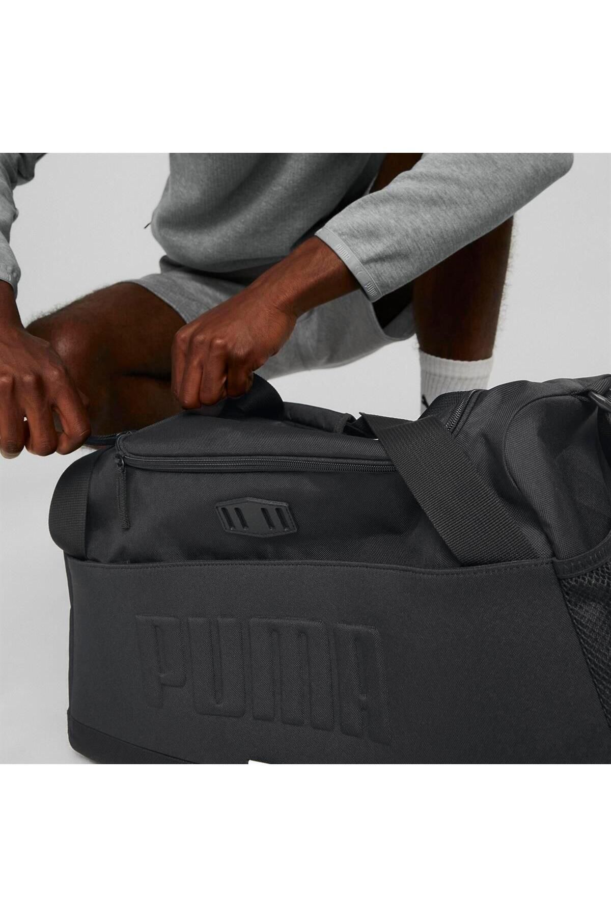 Puma gym duffle bag m deals