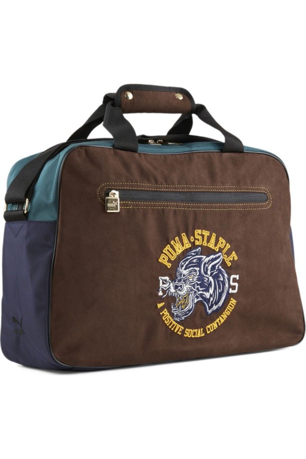 Puma gym bag brown sales