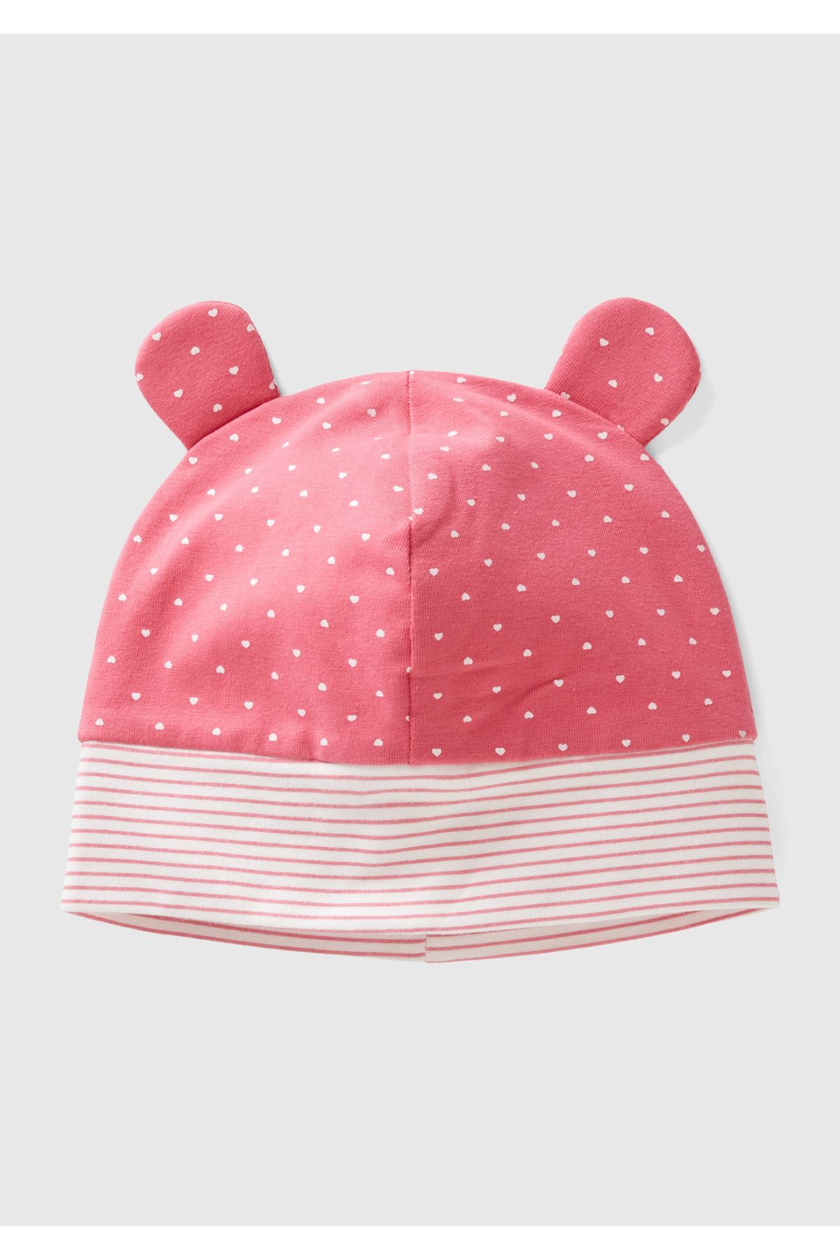 Шапочка-бини United Colors of Benetton Baby Pink Eared TYCJHTG20N170568410819691