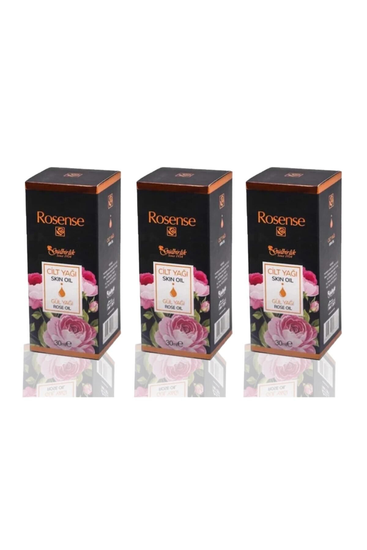 روغن مرطوب کننده رز و روغن جوجوبا برای مراقبت از پوست 30 میلی لیتر 3 عدد Rosense