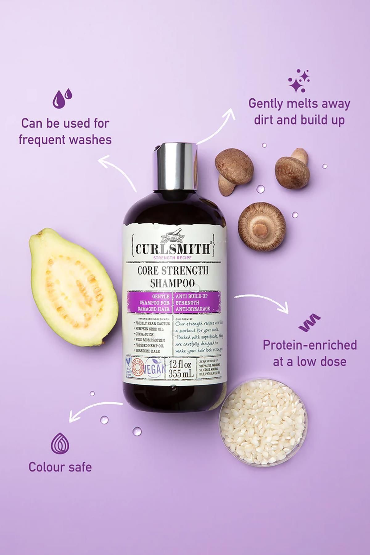 Curlsmith-355ML Core Strength Strength Shampoo 2