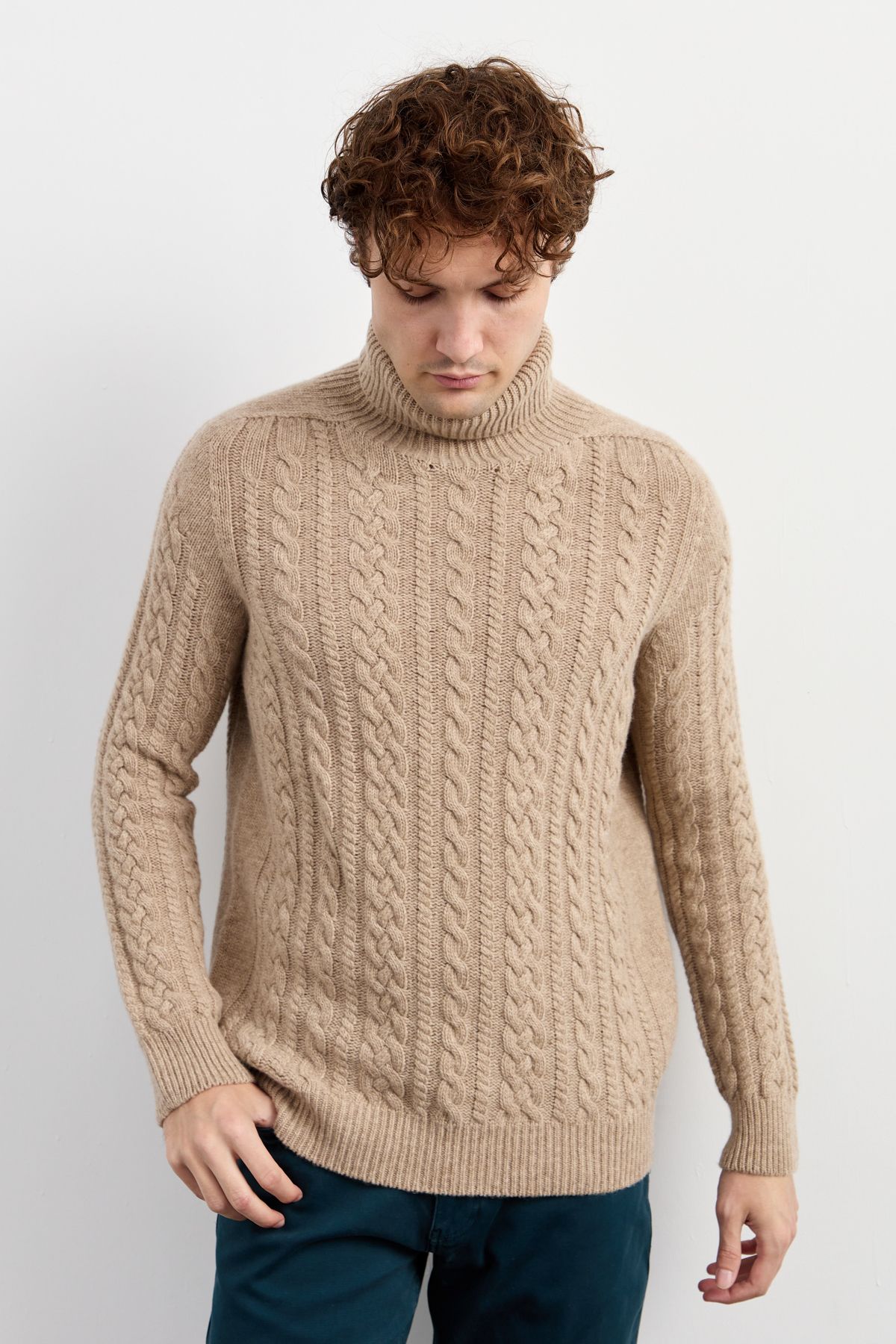 Dark discount beige sweater
