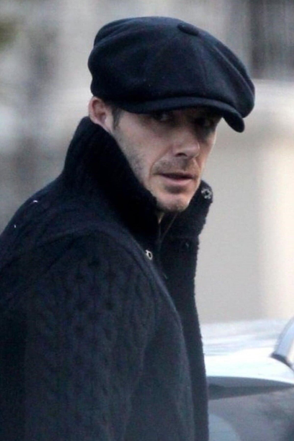 Siyah Erkek Kasket Baretta Beckham Peaky Blinders Şapka Cp231