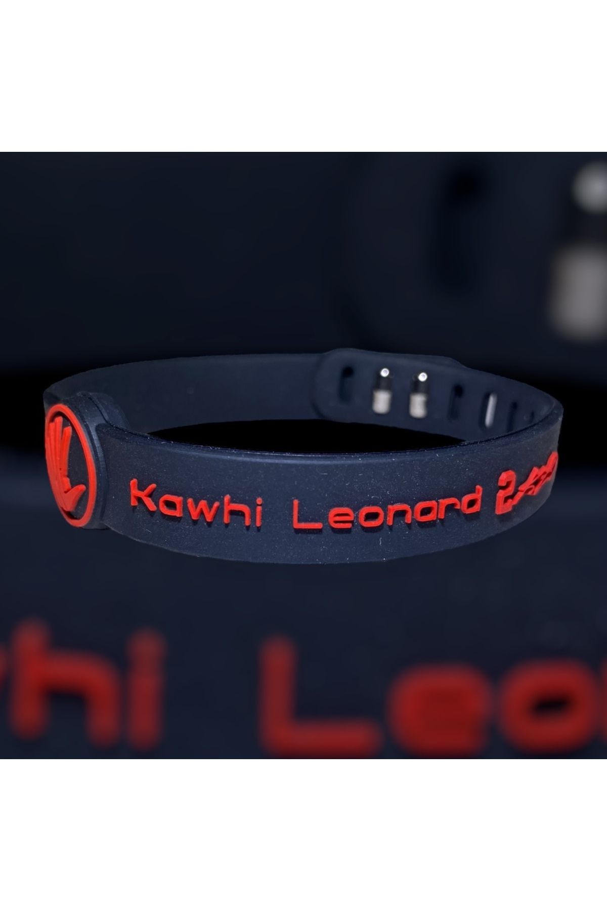 PurpleJam Kawhi Leonard Black Red Adjustable Basketball Bracelet Trendyol
