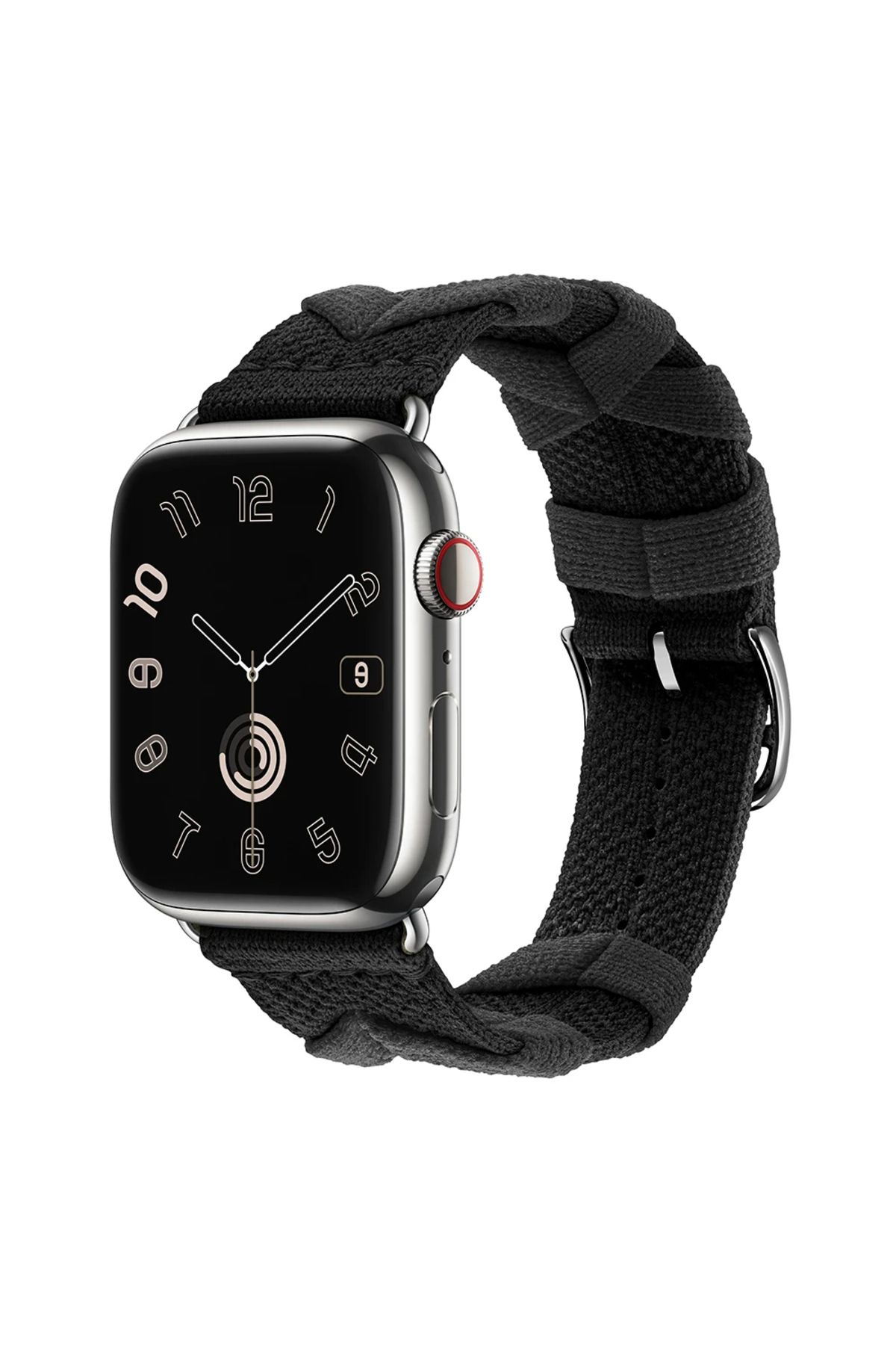 PSGT El yapımı kayış Apple saat uyumlu bandı örgülü saat kayışı hms 2024