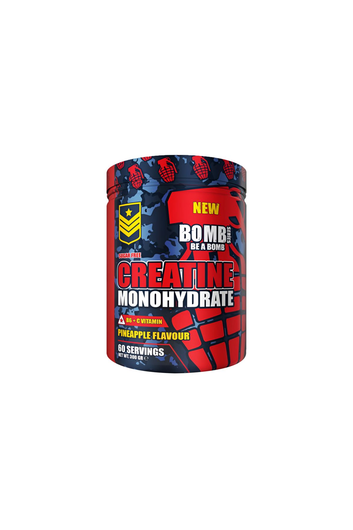 Bomb SERIES CREATINE MONOHYDRATE 300 GR ( ANANAS AROMALI )